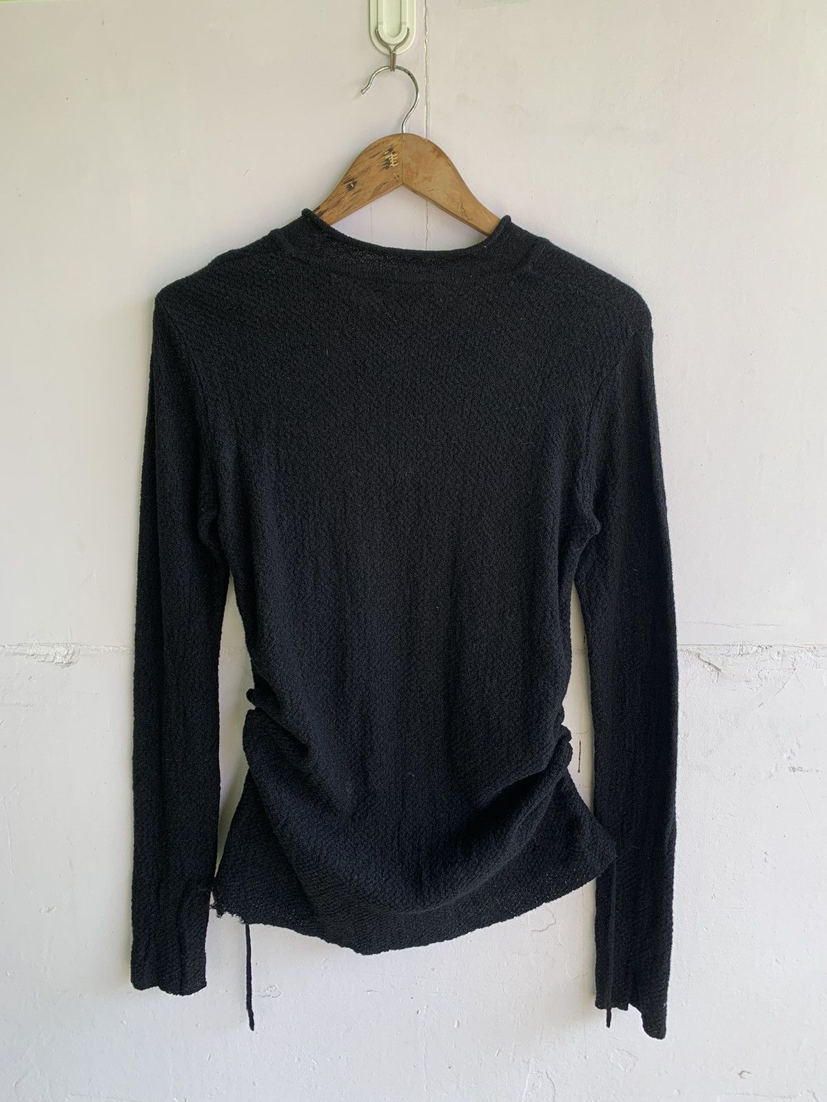 Issey Miyake Asymmetrical Issey Miyake Simple Black Shirt Size US S / EU 44-46 / 1 - 3 Thumbnail