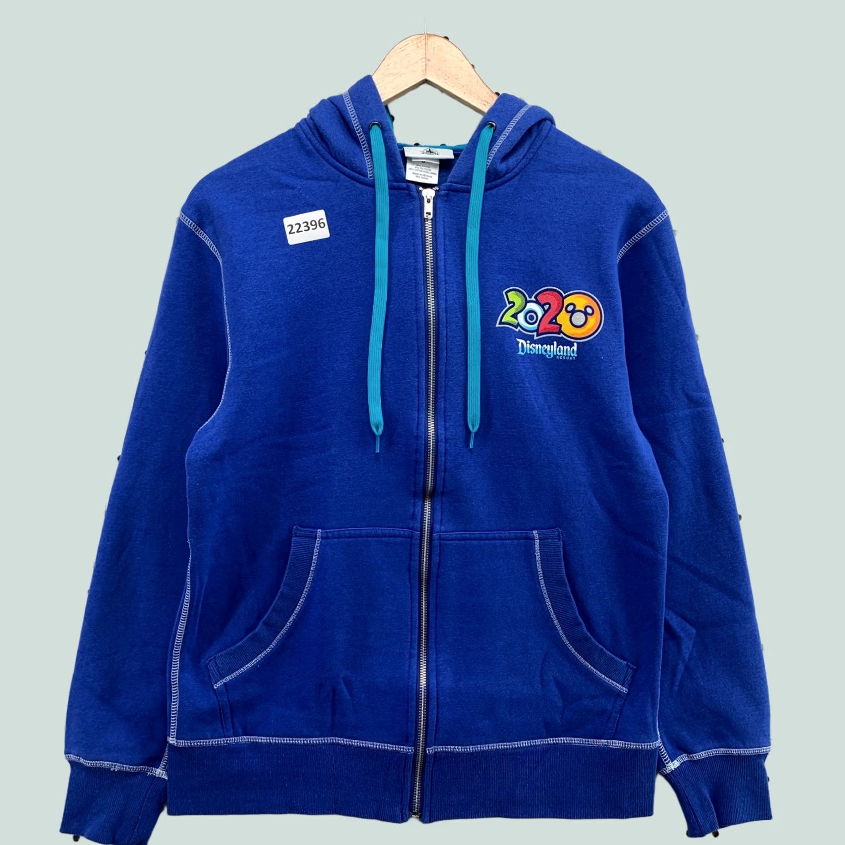Disney Disney DisneyLand Hoodie Blue Men Small Full Zip Sweatshirt Hooded 2020 Size US S / EU 44-46 / 1 - 1 Thumbnail
