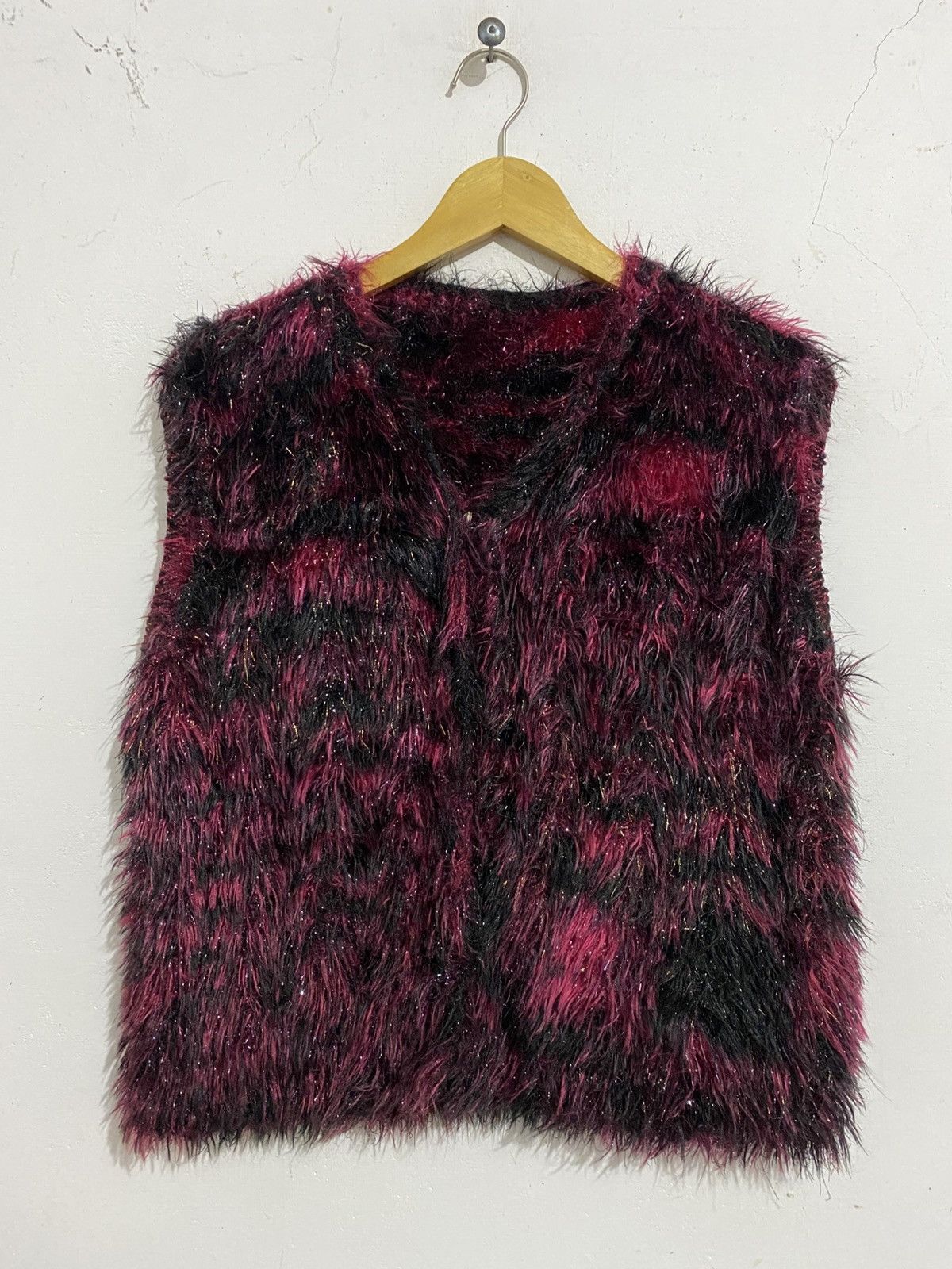 If Six Was Nine Vest Mohair Japanese Vkei Tornadomart Yasuyukiishii Kmrii Size US M / EU 48-50 / 2 - 3 Thumbnail