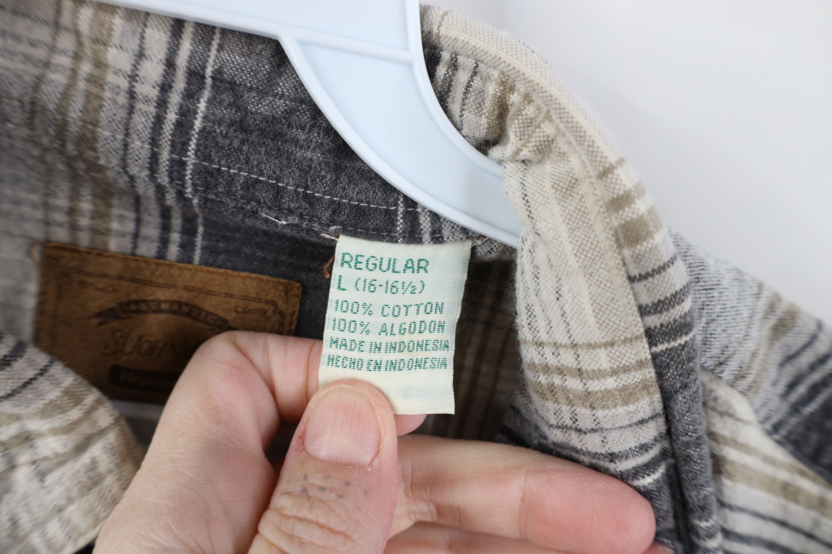 Vintage Vintage 90s Streetwear Heavyweight Flannel Button Down Shirt Size US L / EU 52-54 / 3 - 10 Thumbnail