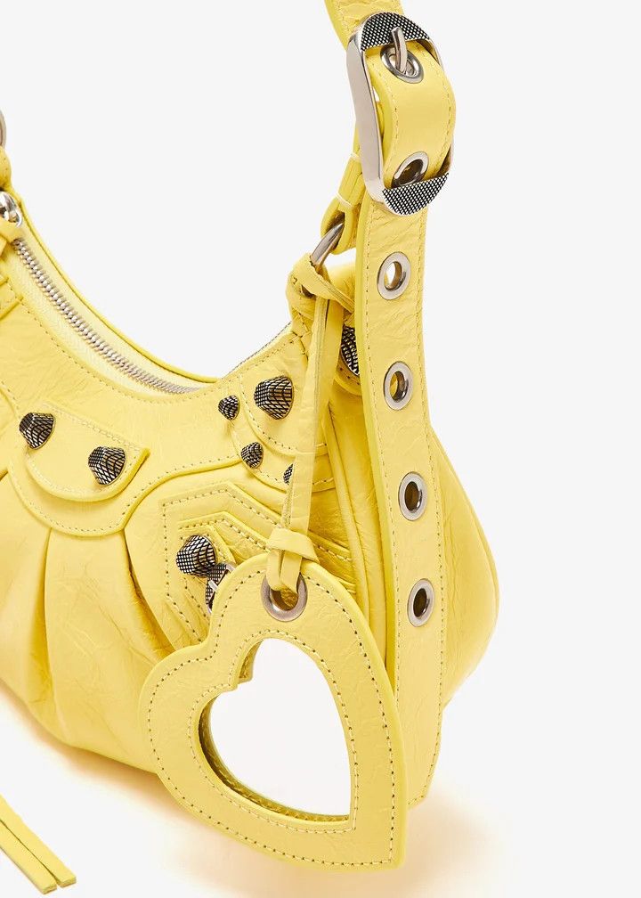 Balenciaga o1srvl11e0426 Size: OS / Le Cagole XS Shoulder Bag Yellow Size ONE SIZE - 2 Thumbnail