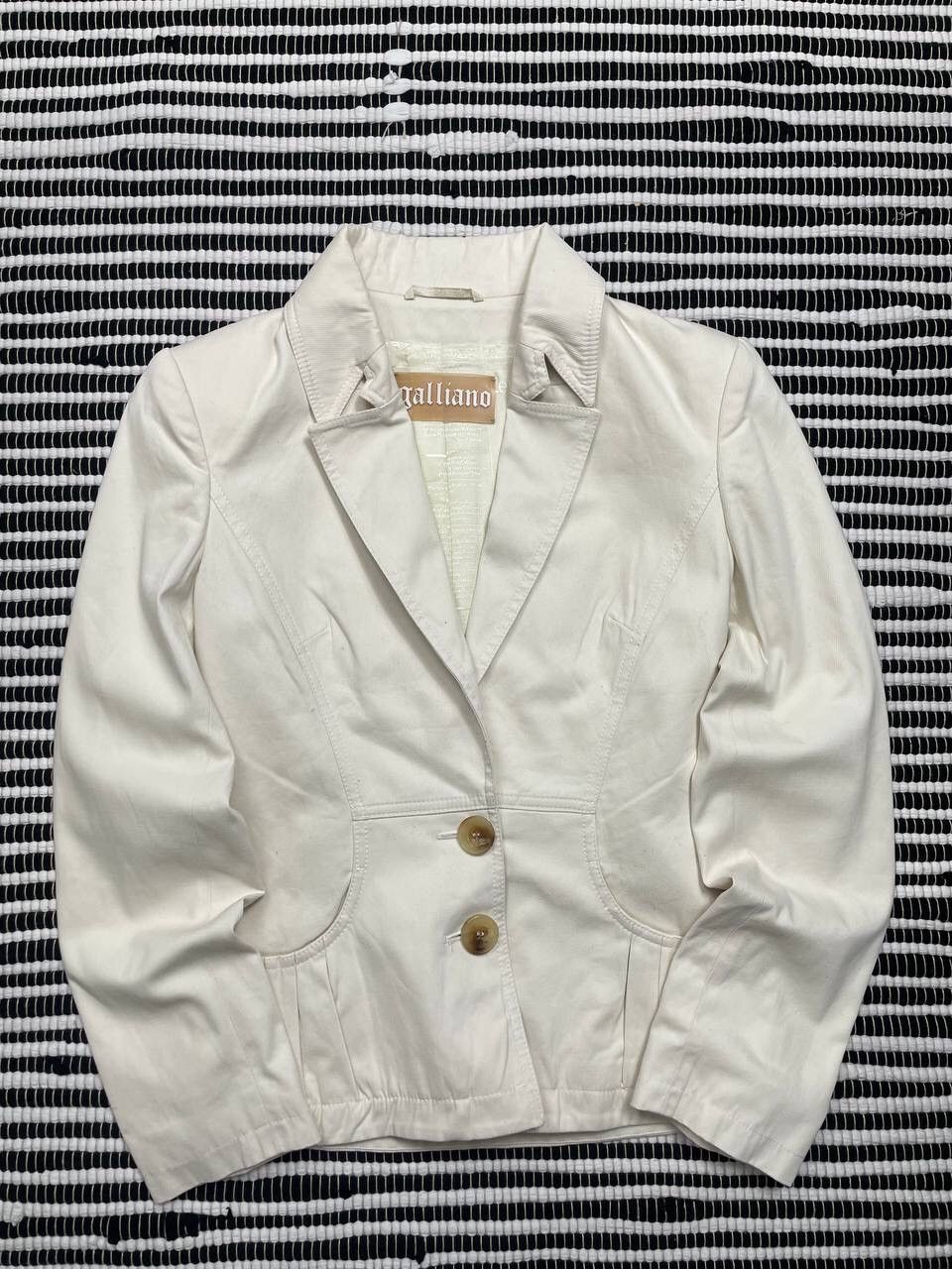 Japanese Brand × John Galliano × Vintage Vintage John Galliano Women Blazer Jacket Y2K Size S / US 4 / IT 40 - 1 Thumbnail