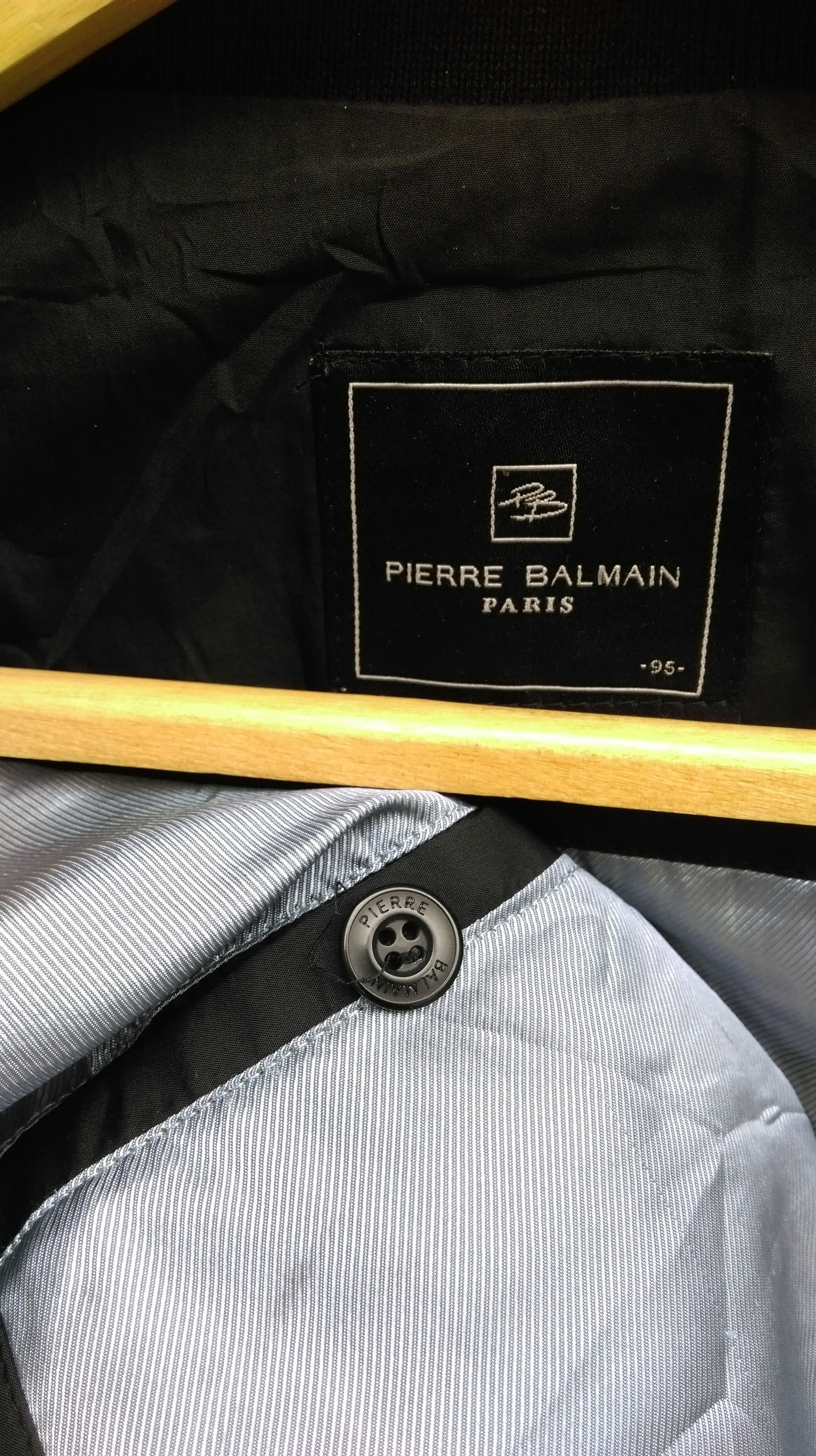 Pierre Balmain Vintage Pierre Balmain front stripe jacket Size M / US 6-8 / IT 42-44 - 6 Thumbnail