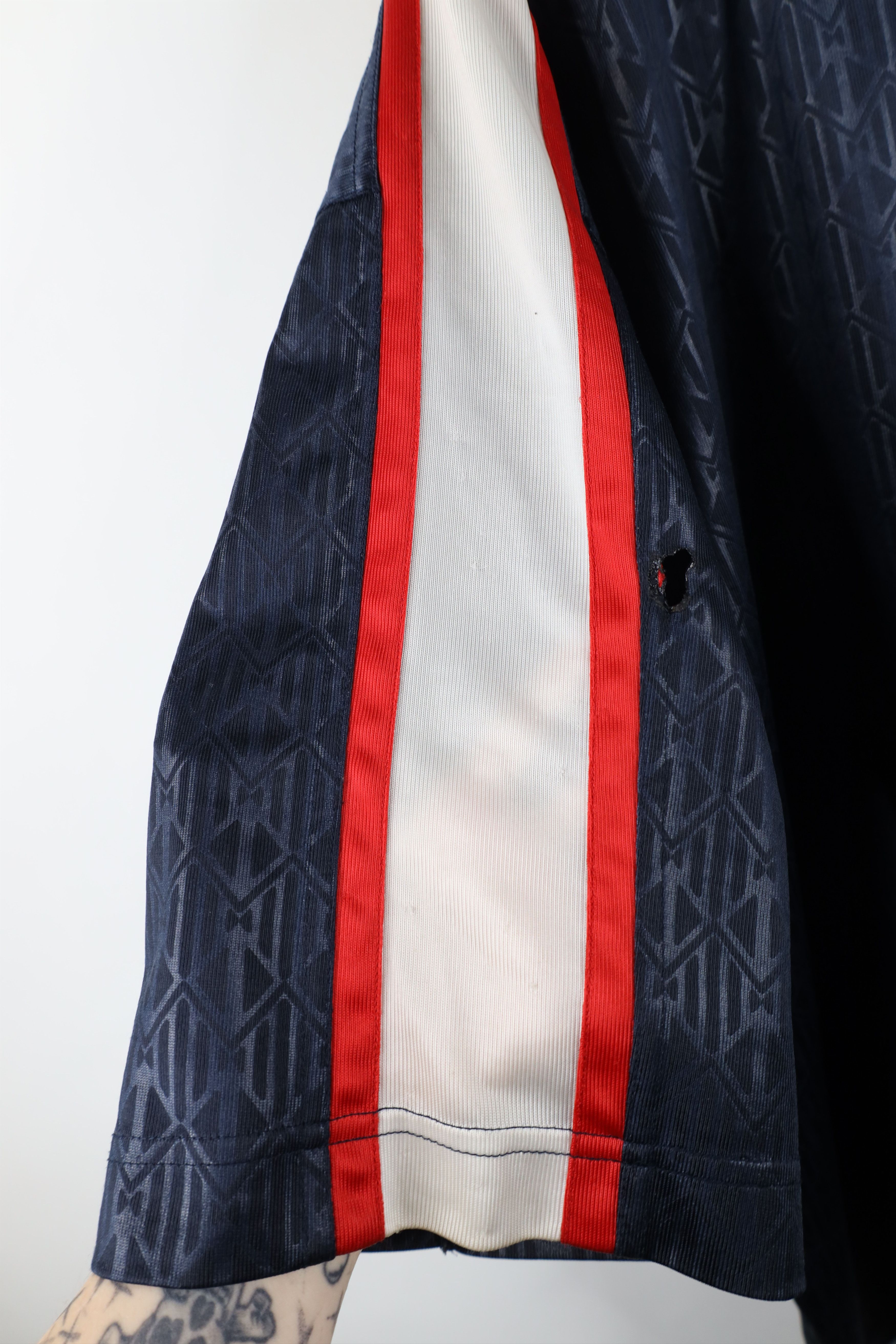 Fila Vintage 90s Fila Spell Half Zip Collared Tennis Polo Blue Size US XXL / EU 58 / 5 - 7 Thumbnail