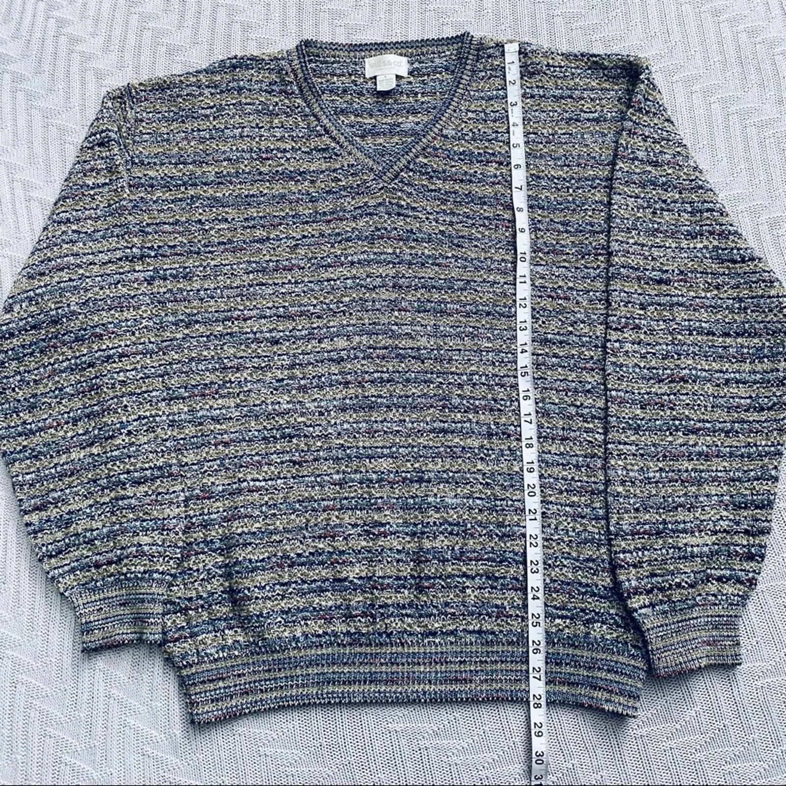 Vintage Vintage Wills & Co. v neck sweater Size US L / EU 52-54 / 3 - 7 Thumbnail