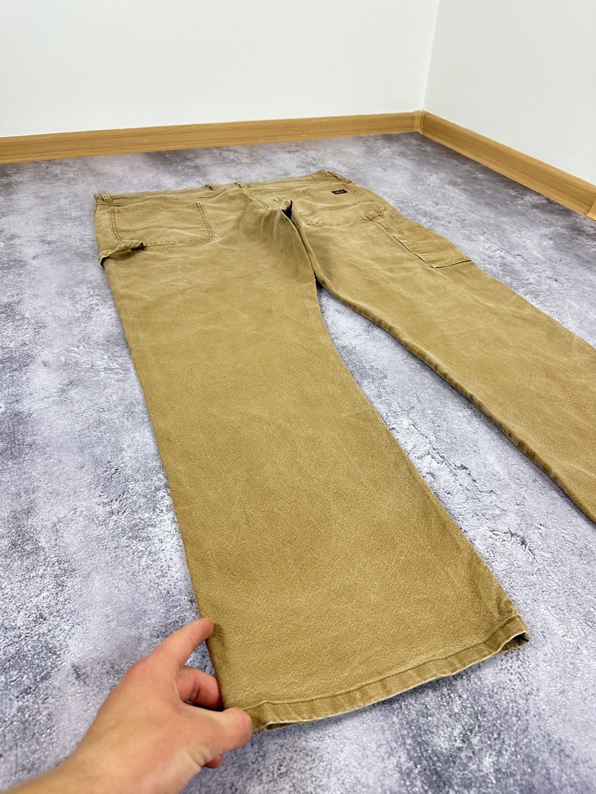 Dickies Vintage Dickies Faded Baggy Cargo Carpenter USA Work Pants Size US 44 / EU 60 - 3 Thumbnail