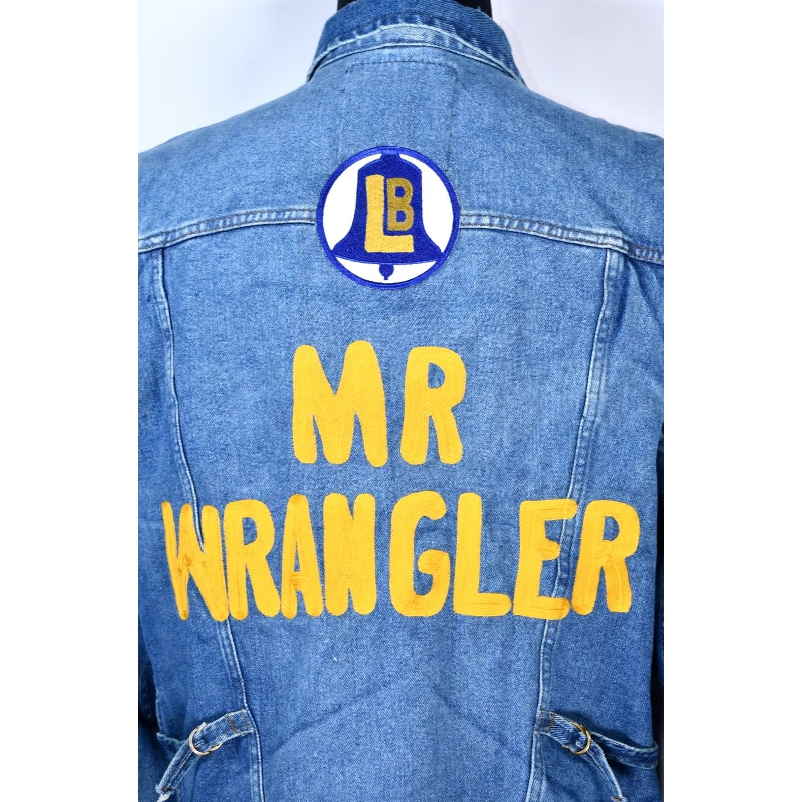 Wrangler WRANGLER MR. WRANGLER Denim Jacket Worn Indigo L Wrangler X Leon Bridges - Jacket, Men, Size L, Blue, Casual, Regular Fit Size US L / EU 52-54 / 3 - 6 Thumbnail
