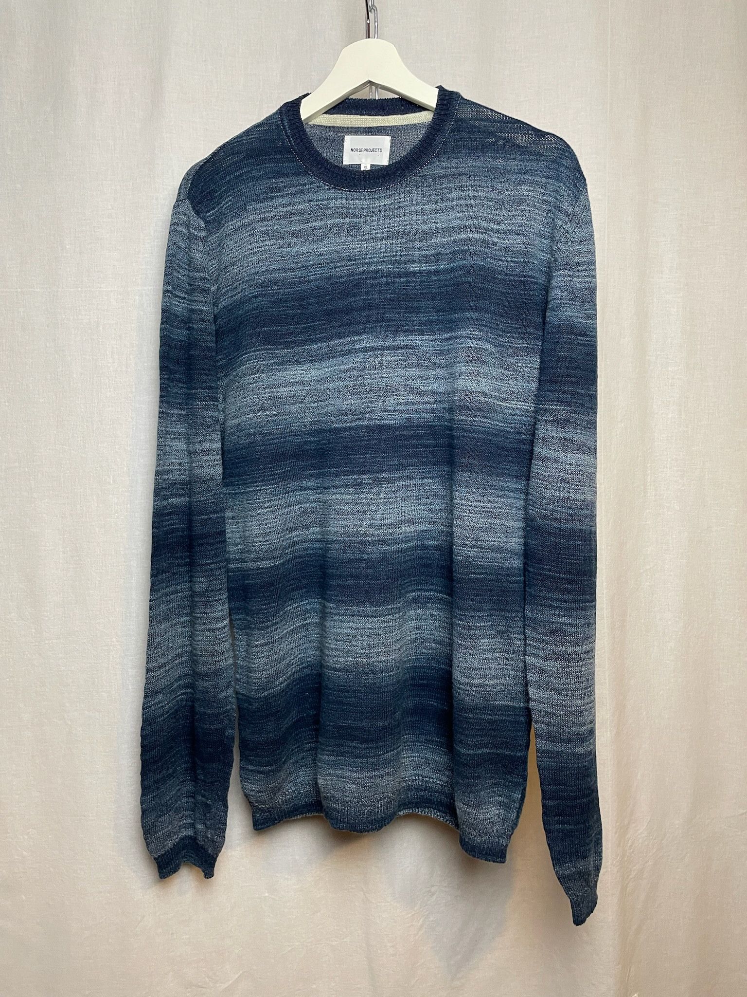 Norse Projects ARILD SPACE DYE CREW KNIT Size US XL / EU 56 / 4 - 1 Thumbnail