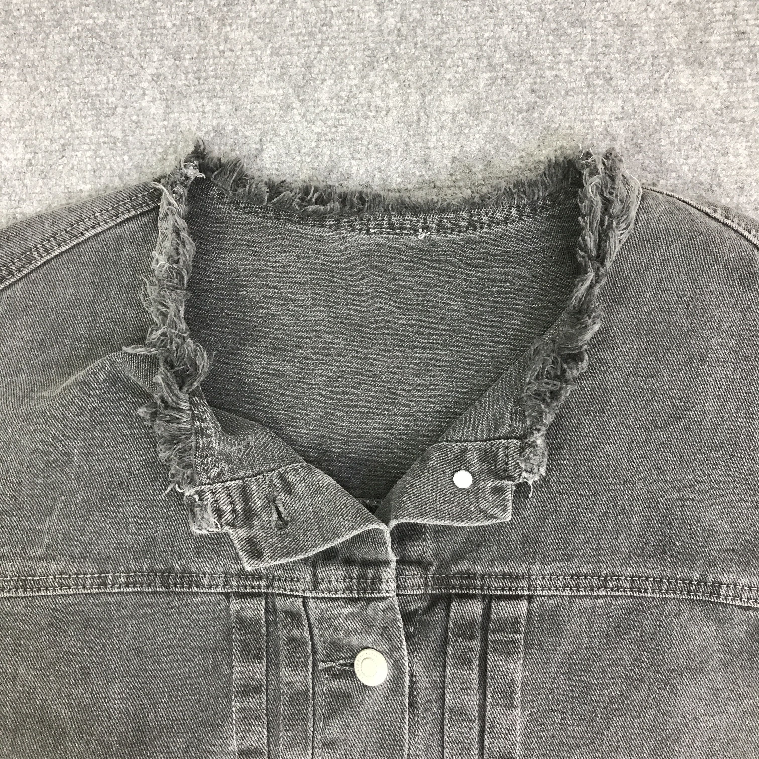 Japanese Brand RICHE GLAMOUR TYPE 2 BLACK FADED JACKET K96B17 Size US M / EU 48-50 / 2 - 8 Thumbnail