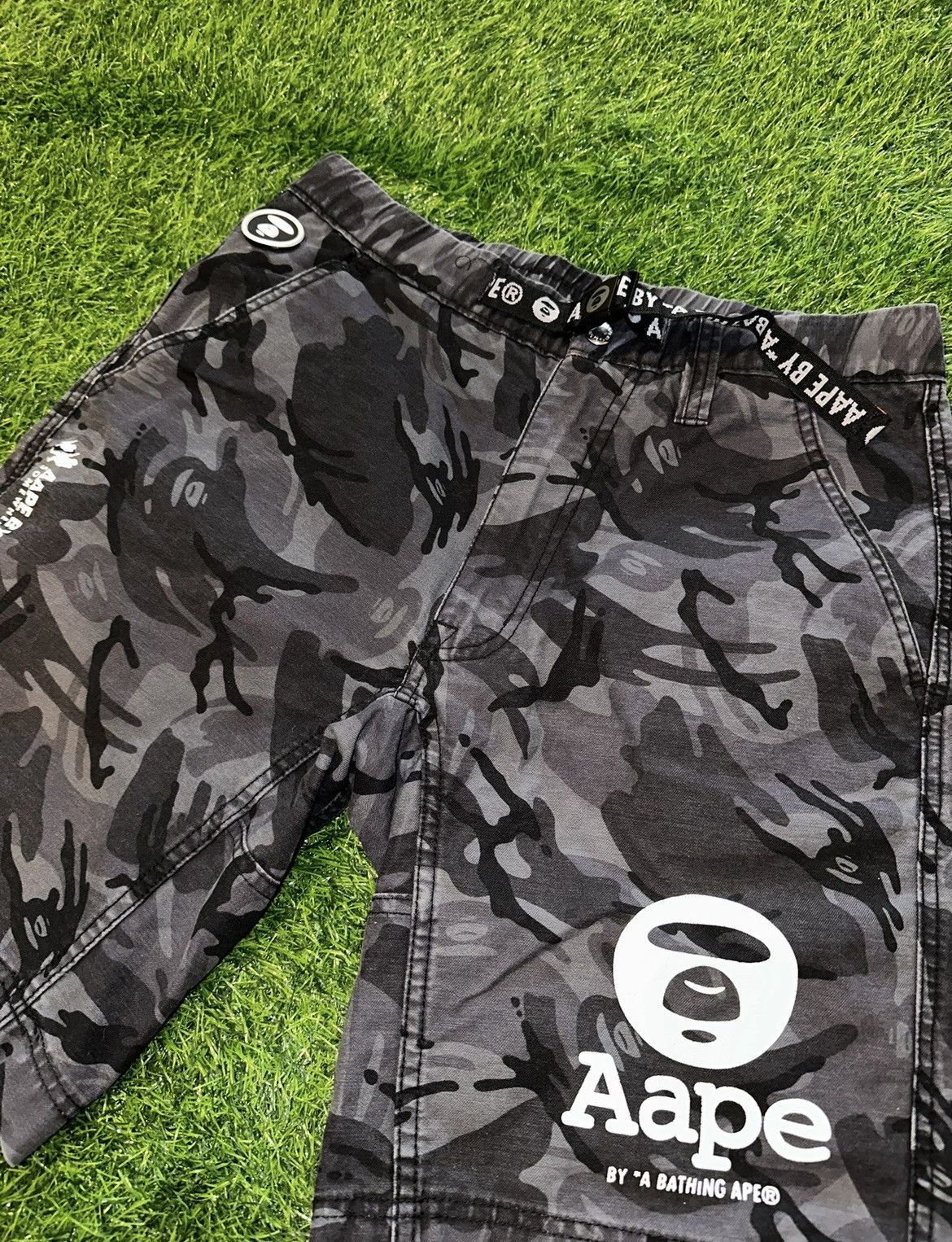 Aape Aape By A Bathing Ape Bape Camo Shorts Size Small Size US 32 / EU 48 - 3 Thumbnail