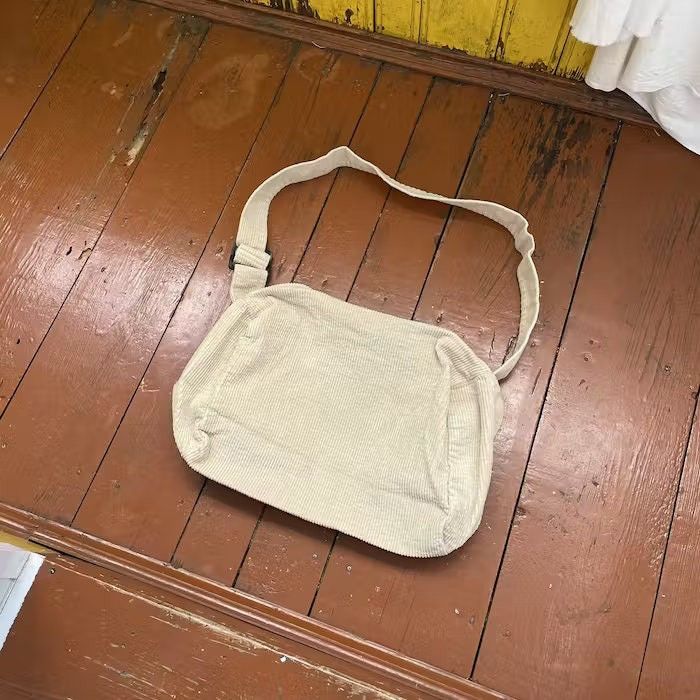 Other Corduroy Crossbody Bag y2k japanese style faded distressed Size ONE SIZE - 7 Thumbnail
