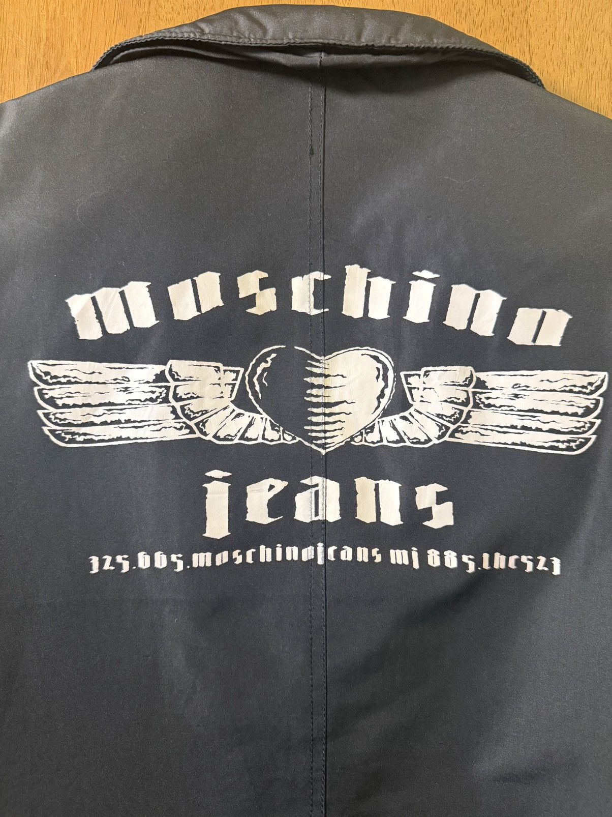 Moschino Moschino Jeans Uomo Back Logo Padded Jacket Size 48 Y2K Size US M / EU 48-50 / 2 - 3 Thumbnail