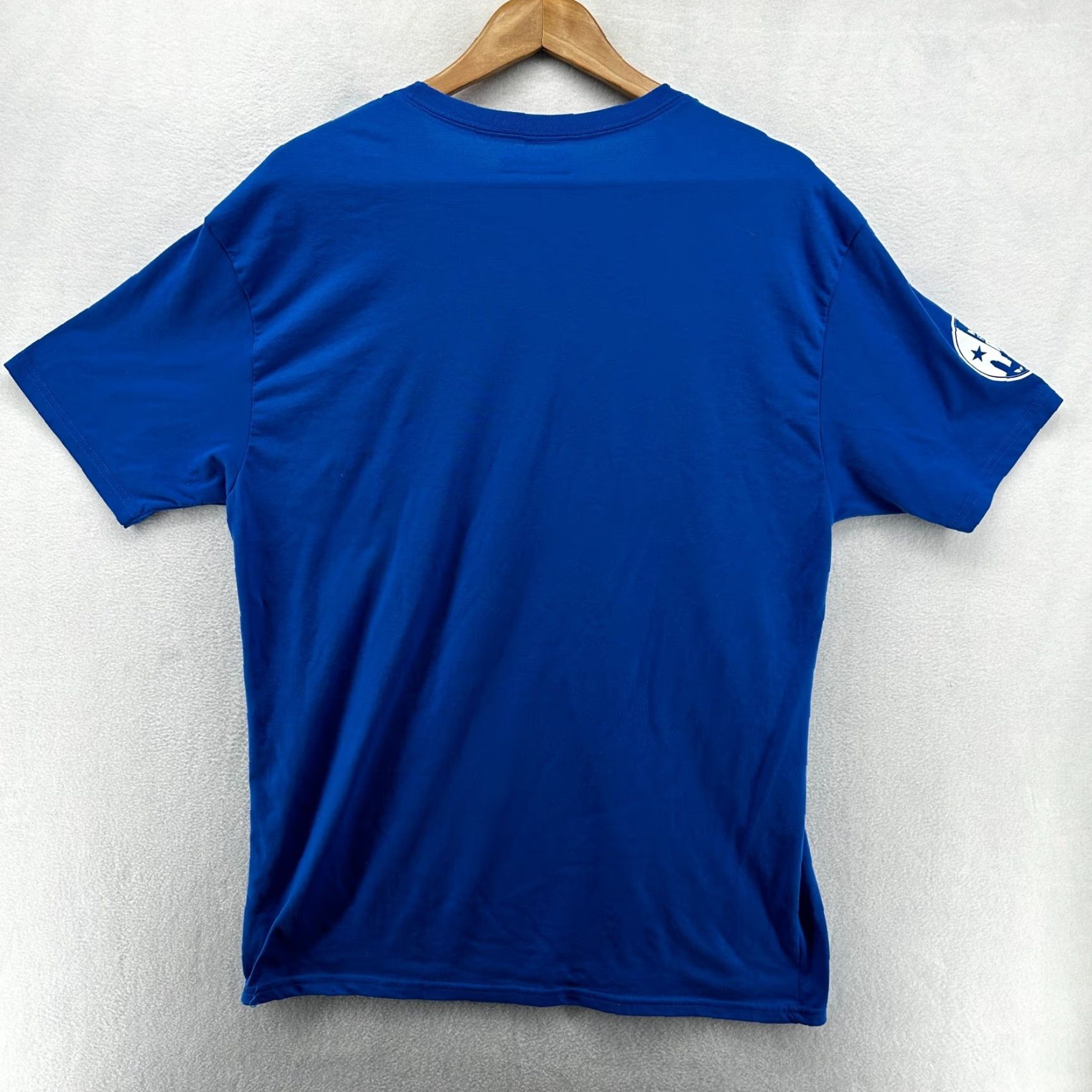 Vintage Boeing T-Shirt Blue Men's Large Short Sleeve Crew Neck Pullover Mission Ready Regular Fit Easy Care Size US L / EU 52-54 / 3 - 6 Thumbnail
