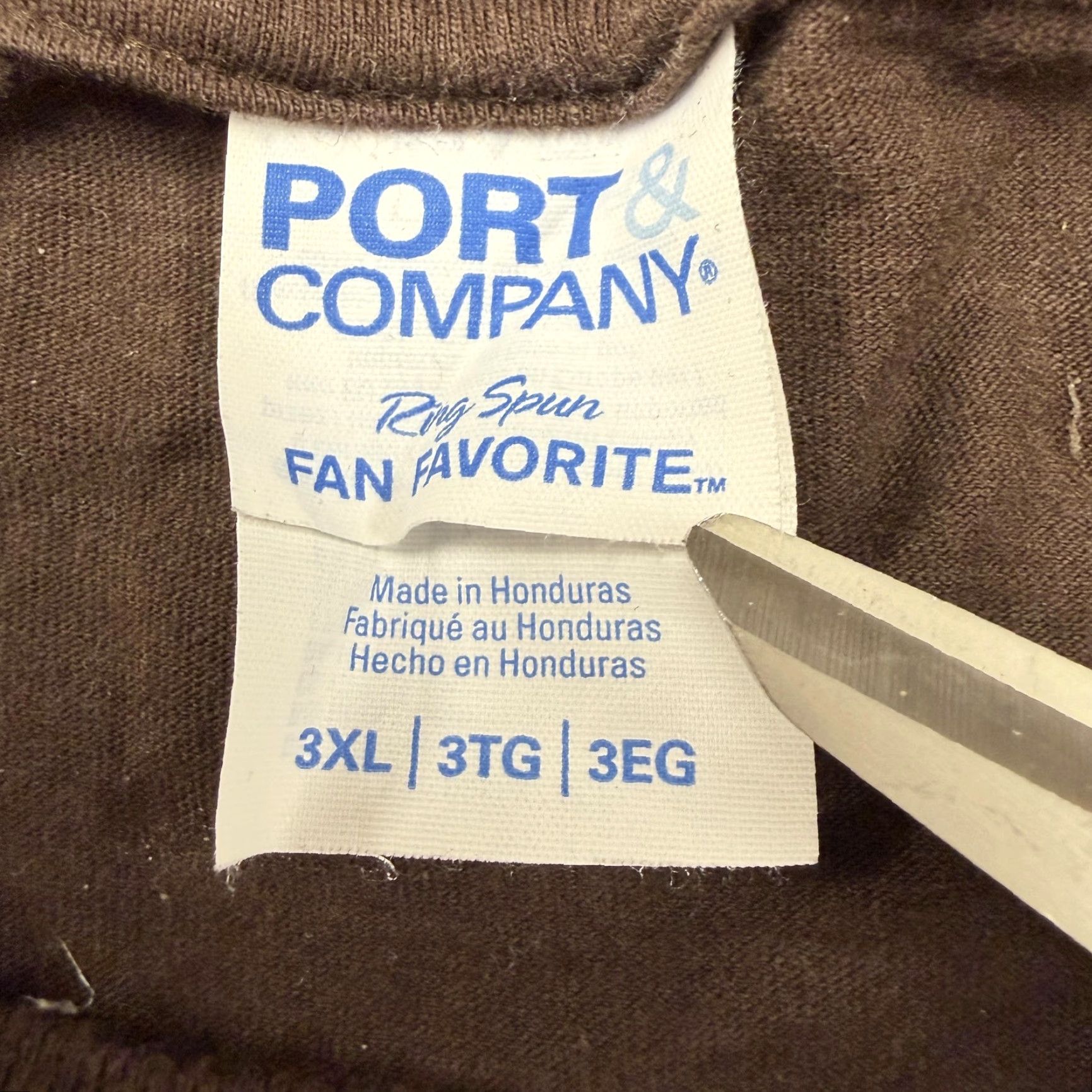 Port & Company Hi Drowning I'm Jesus Shirt Mens 3XL Brown Funny Christian Port & Company Tee Shirt Size US XXL / EU 58 / 5 - 6 Thumbnail