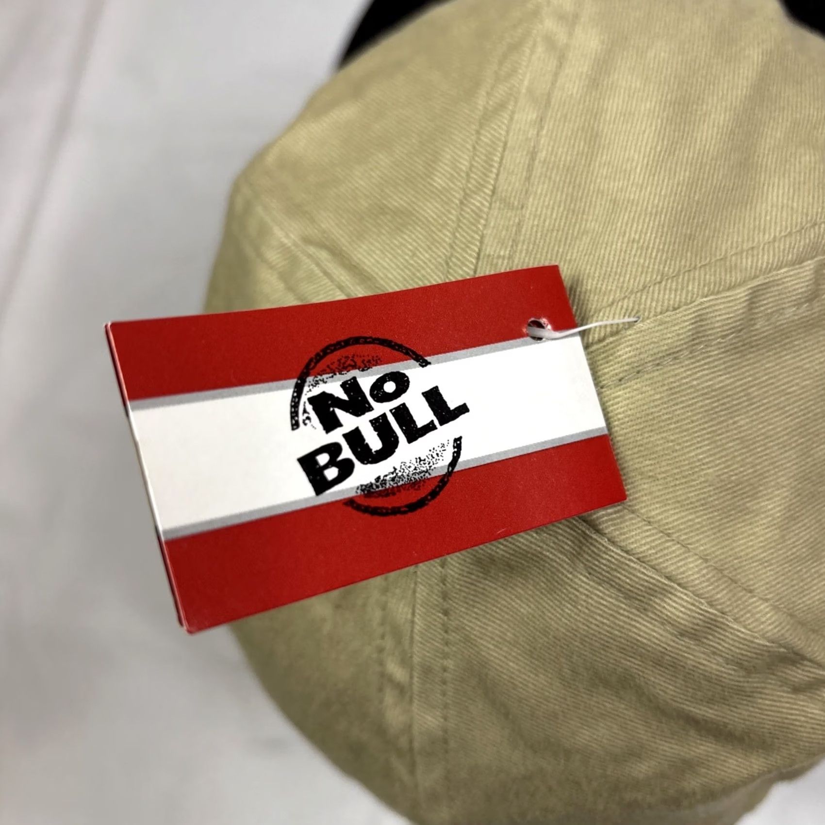 Vintage VINTAGE Winston No Bull Baseball hat 1990s Cap Adjustable Beige Tan Men Casual 90s Size ONE SIZE - 7 Thumbnail