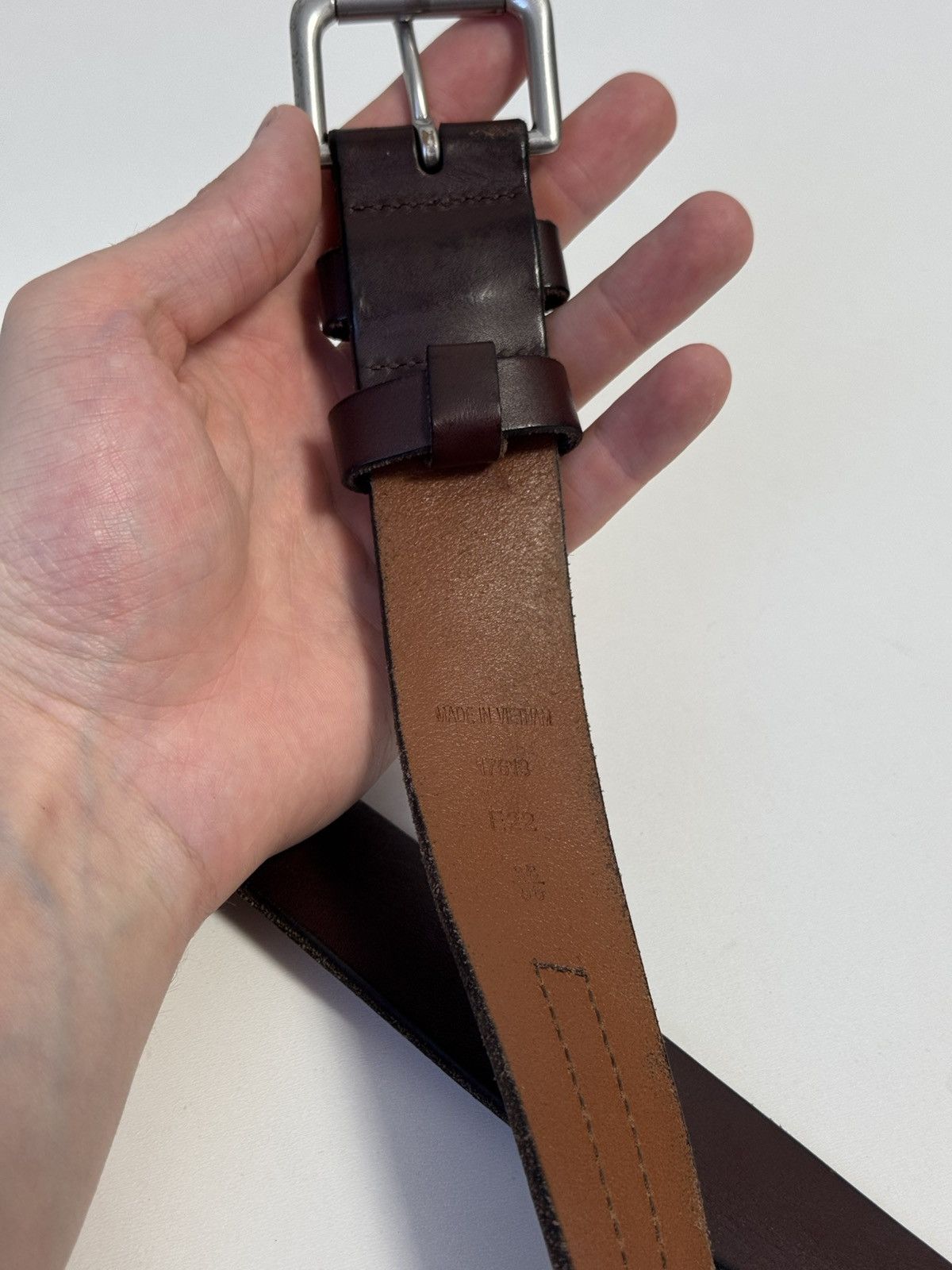 Polo Ralph Lauren Polo Ralph Lauren Vintage Leather belt Size ONE SIZE - 10 Thumbnail