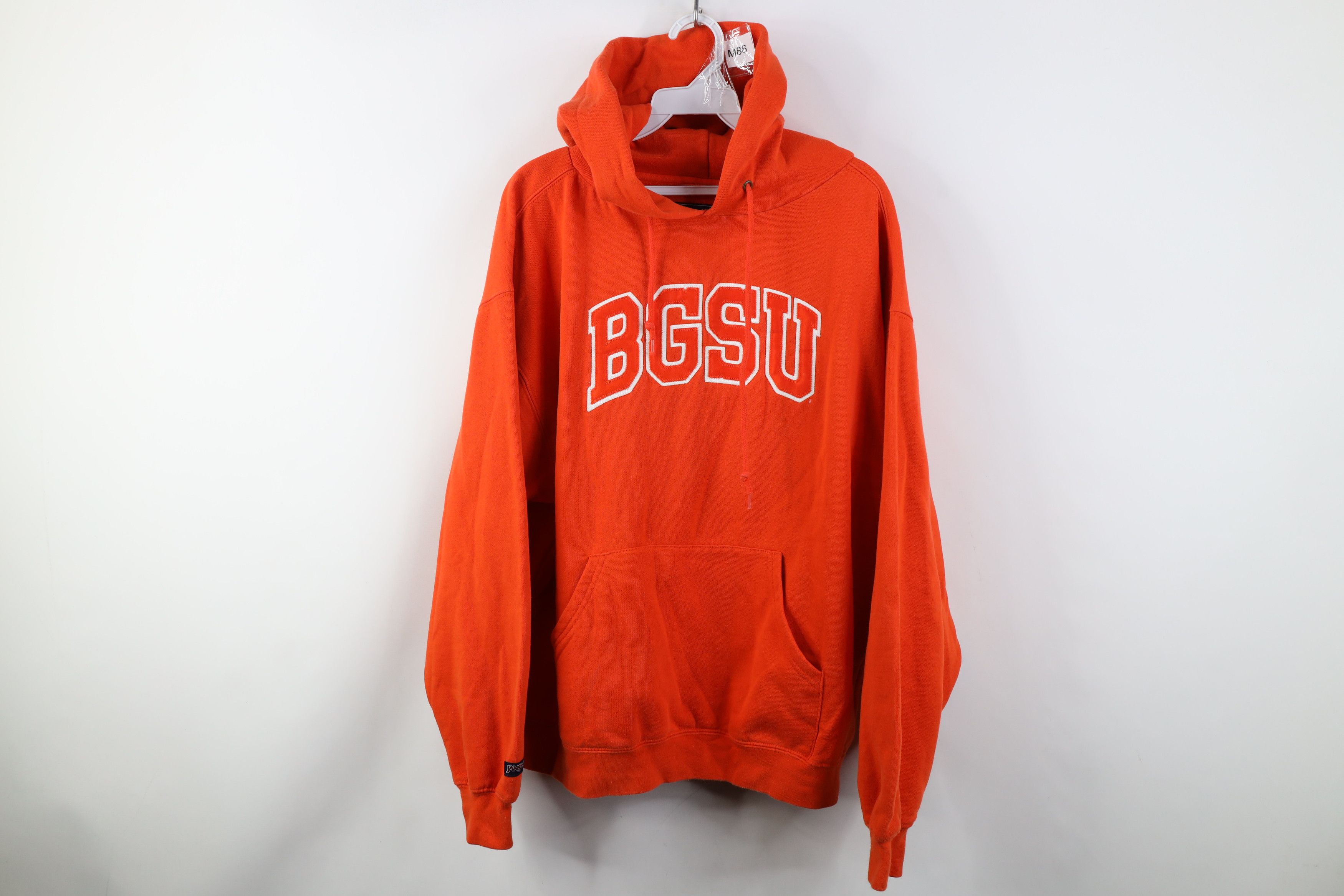 Vintage Vintage 90s Bowling Green State University Hoodie Sweatshirt Size US L / EU 52-54 / 3 - 1 Thumbnail
