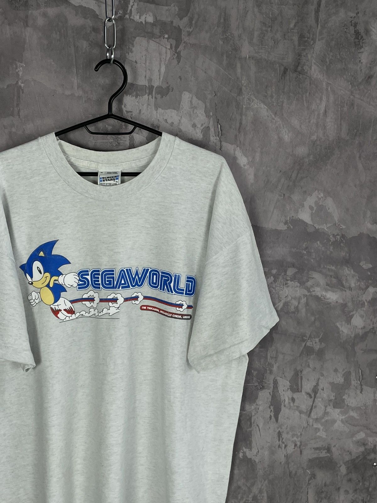 Nintendo × Vintage VERY RARE Vintage SEGA Super Sonic The Game T shirt Size US XL / EU 56 / 4 - 4 Thumbnail