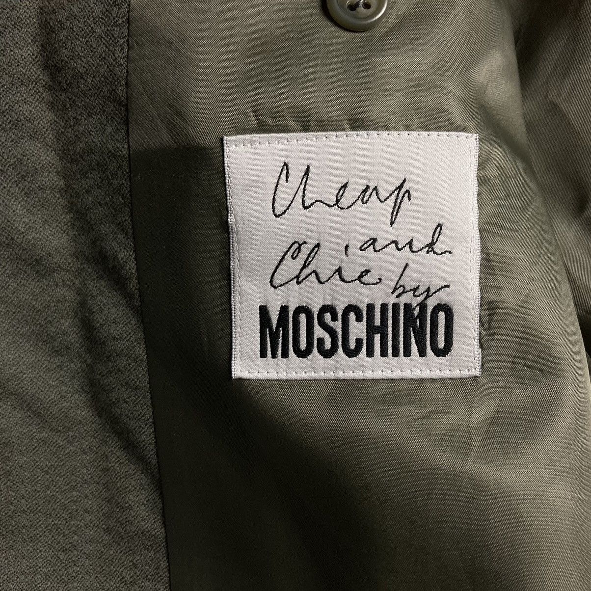 Moschino MOSCHINO WOOL BLAZER COAT JACKET Size US XL / EU 56 / 4 - 12 Thumbnail