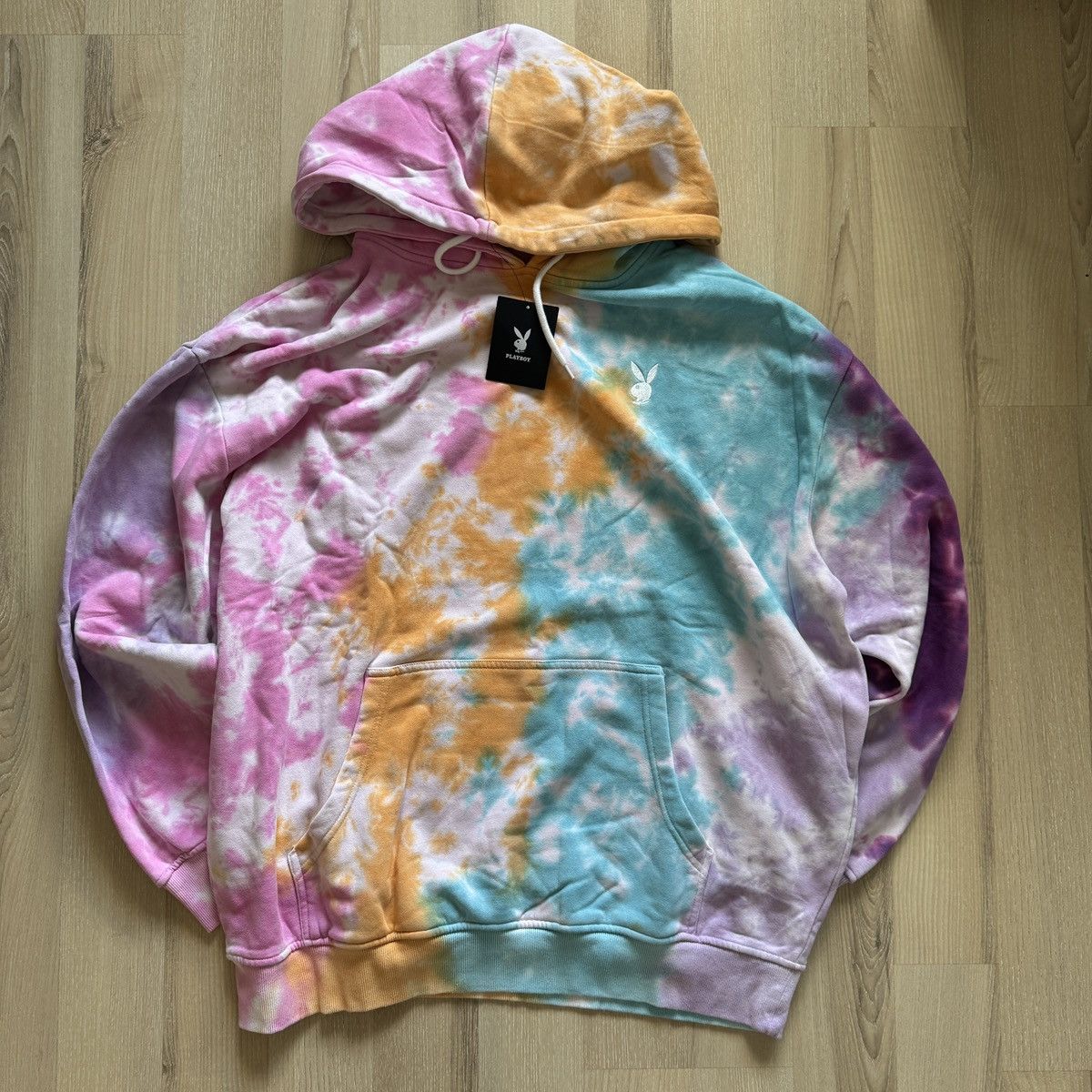 Playboy Playboy Pastel Tie Dye Hoodie Size US XXL / EU 58 / 5 - 1 Thumbnail