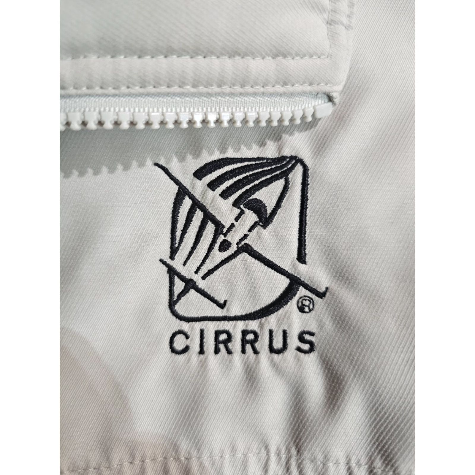 Vintage Columbia Sportswear x Cirrus Airplanes Windbreaker Jacket Full Zip Mens Size XL Beige Size L / US 10 / IT 46 - 5 Thumbnail