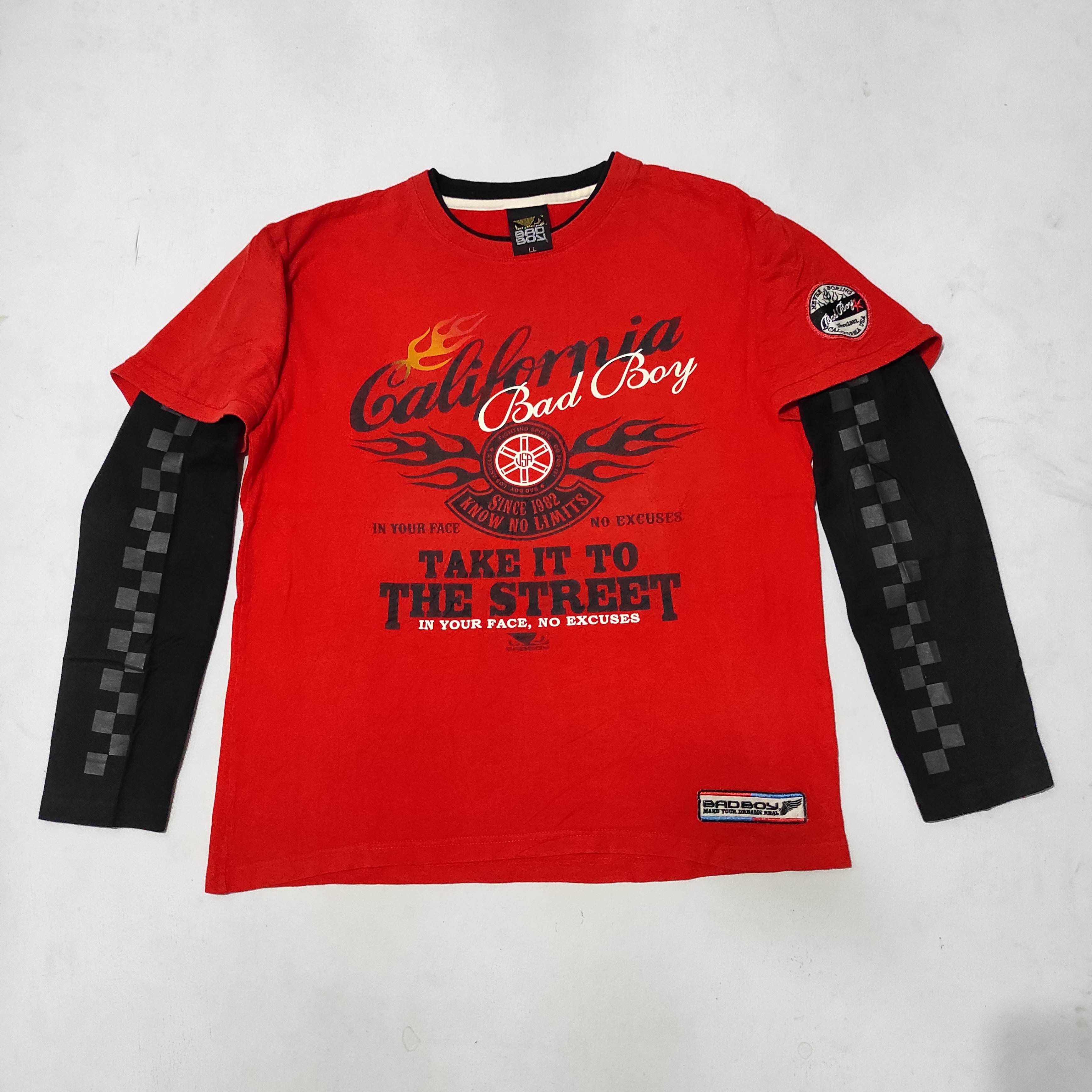 If Six Was Nine Bad Boy Tee Shirt Size US L / EU 52-54 / 3 - 1 Thumbnail