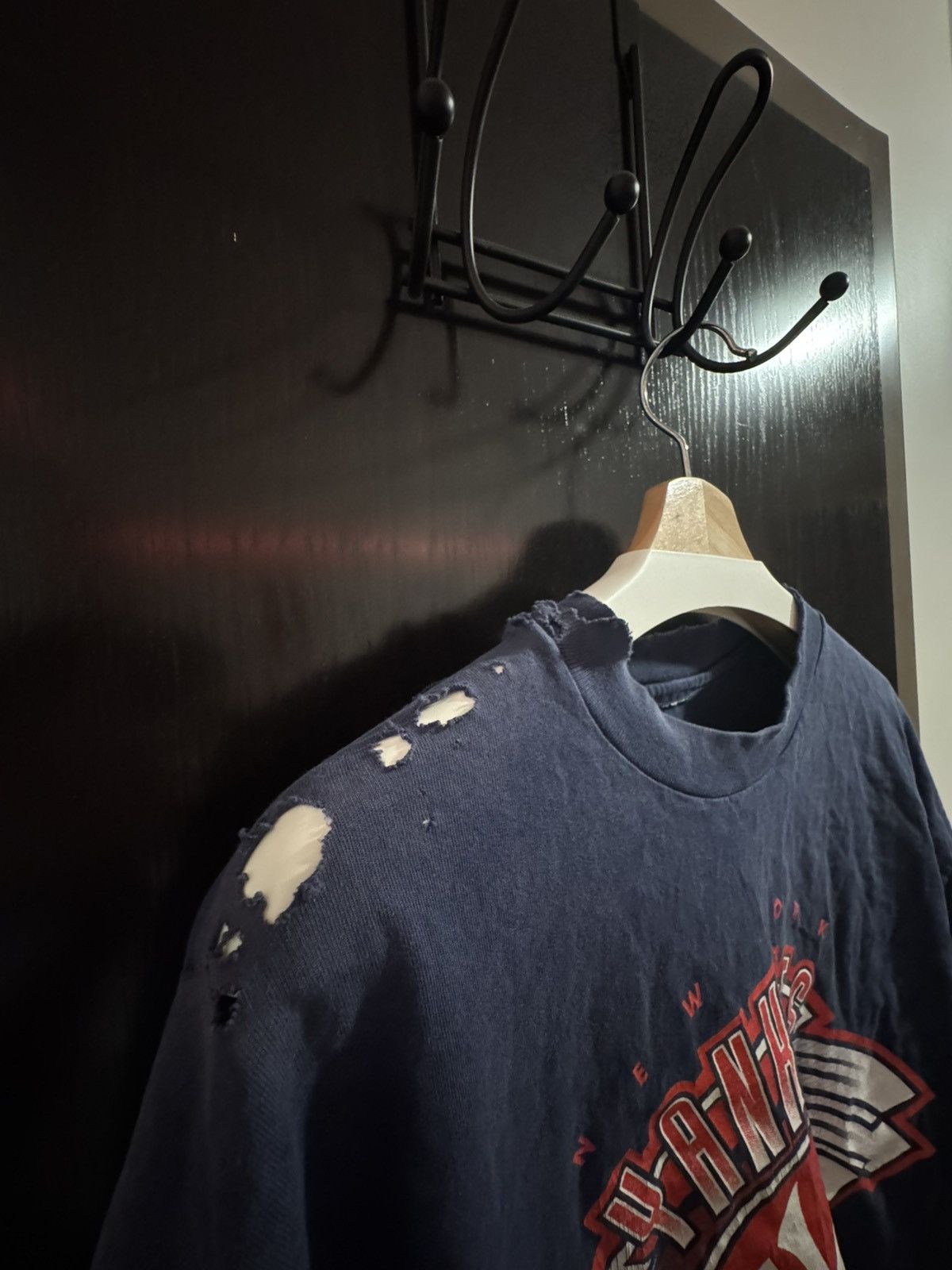 MLB × New York Yankees × Vintage 1997 Team Hanes New York Yankees T-Shirt Size US L / EU 52-54 / 3 - 3 Thumbnail