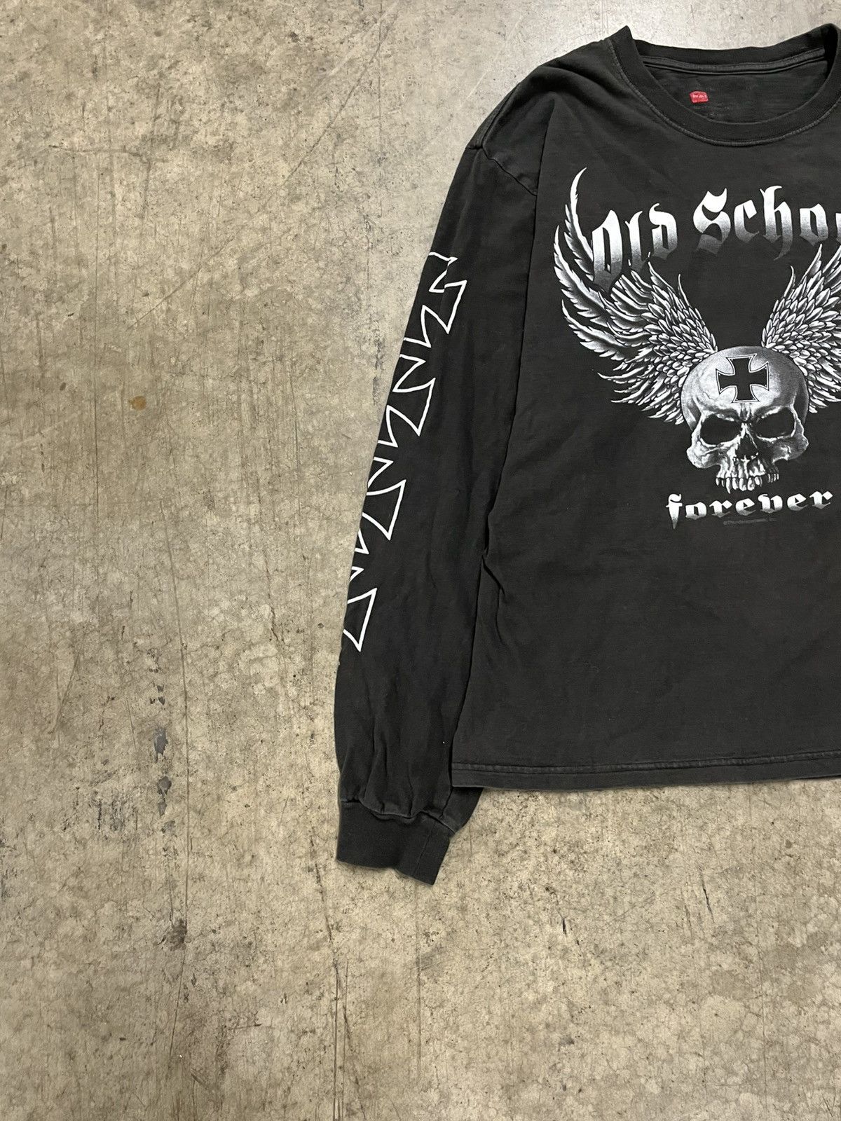 Vintage Y2k west coast choppers style longsleeve tee skater hype Size US L / EU 52-54 / 3 - 4 Thumbnail