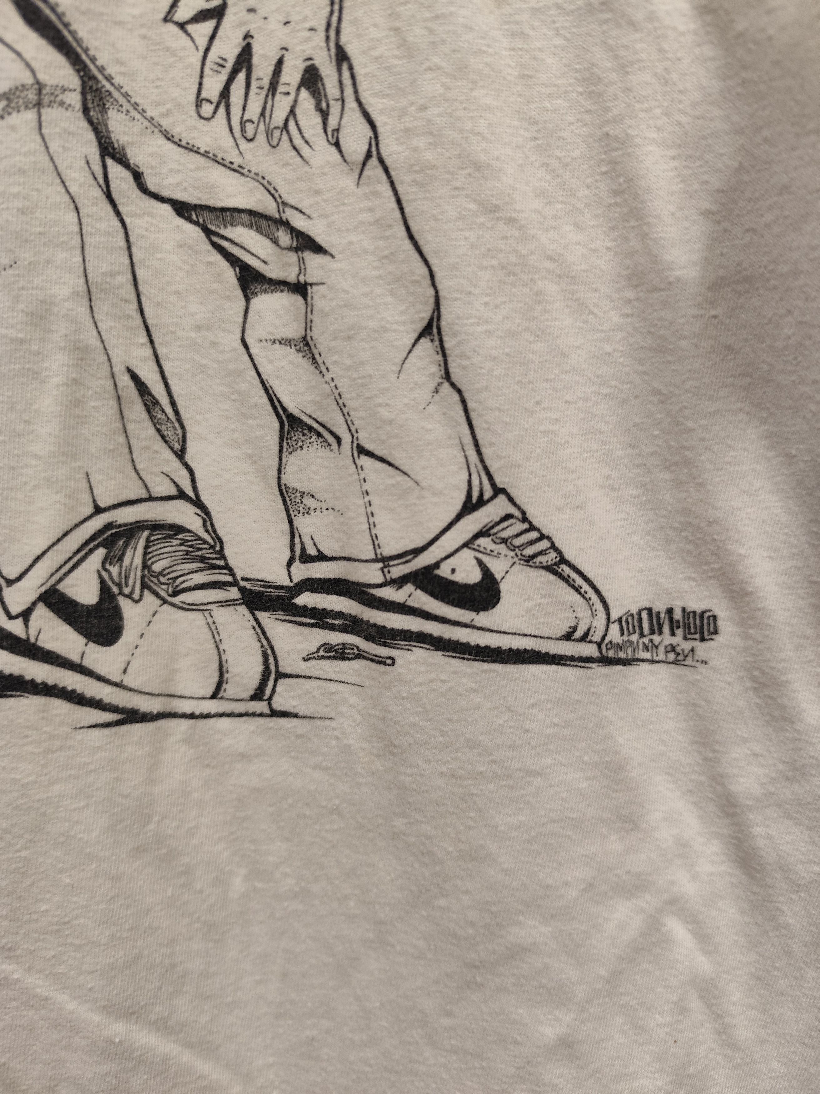 Nike × Rap Tees × Vintage Vintage 90s not guilty Size US XL / EU 56 / 4 - 4 Thumbnail