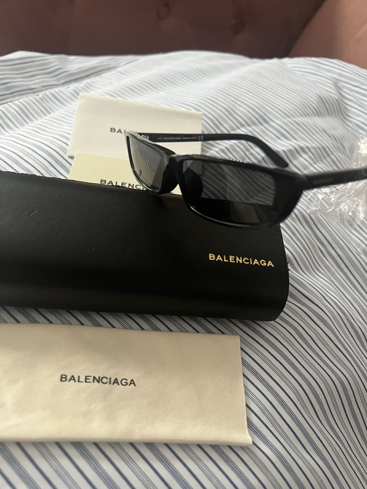 Balenciaga 17FW Cat Eye Sunglasses Size ONE SIZE - 1 Thumbnail