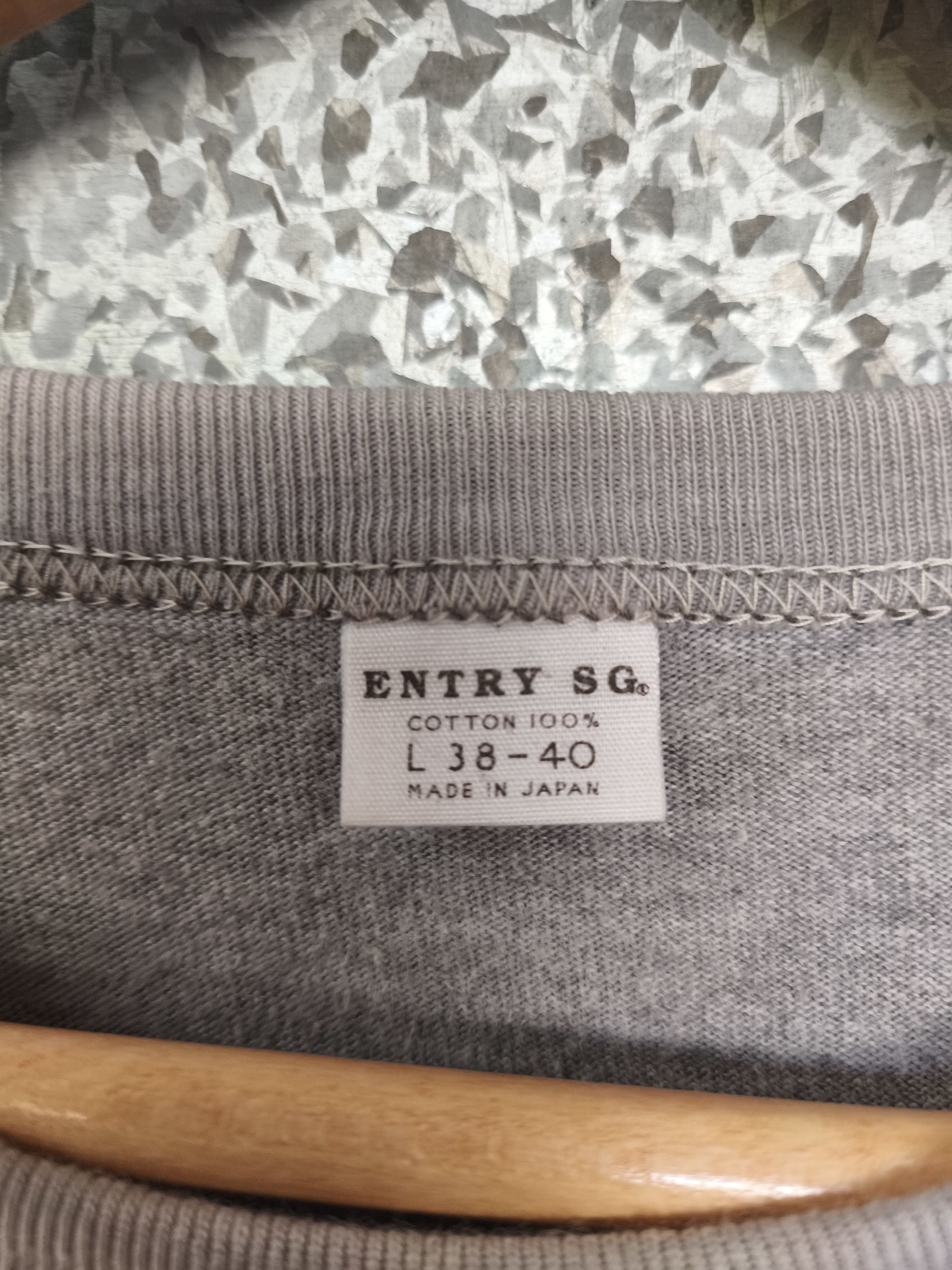 Japanese Brand 🔥 Entry Sg Japanese Designer t shirt long sleeve 4gseller Size US M / EU 48-50 / 2 - 6 Thumbnail