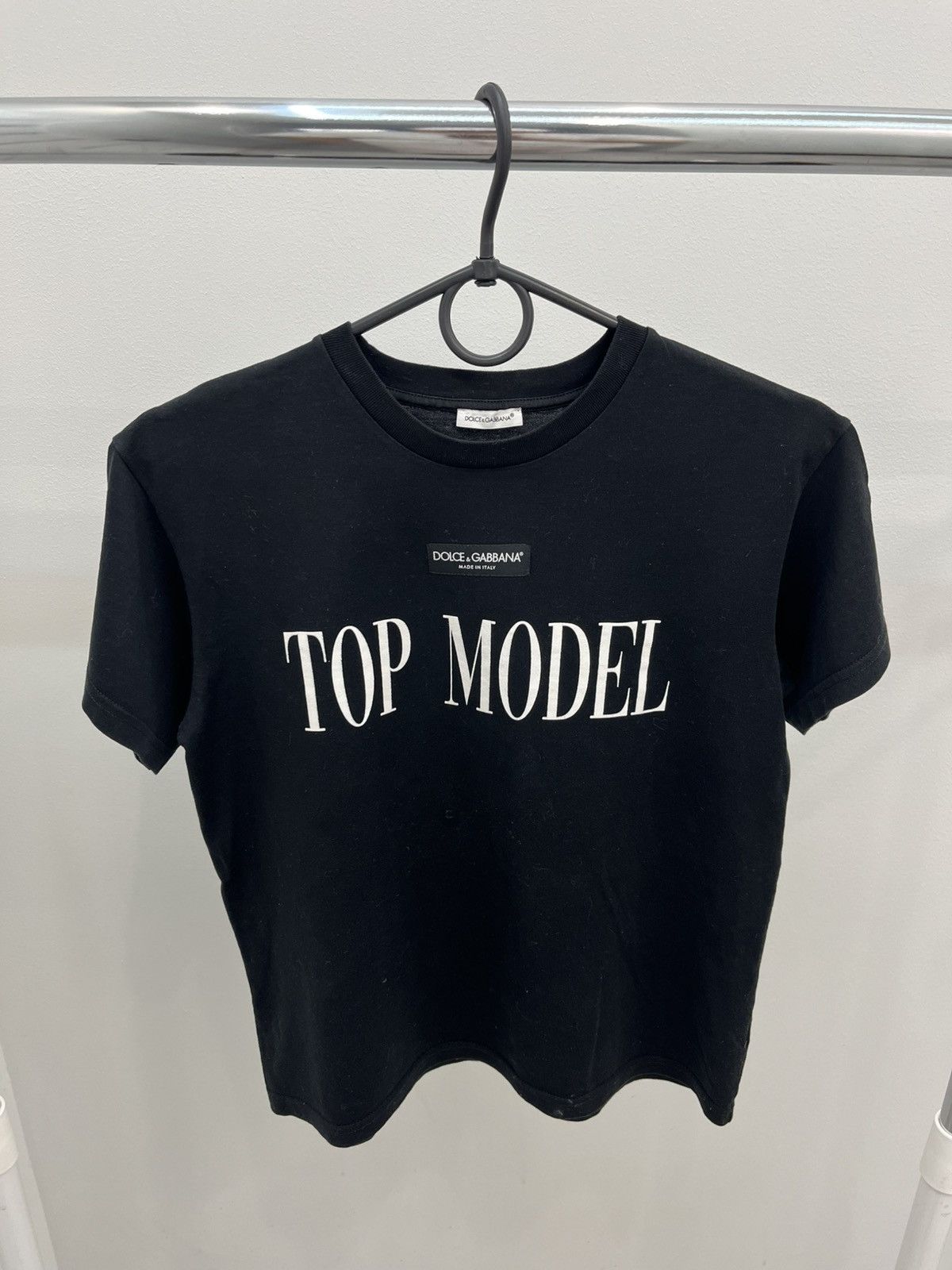 Dolce & Gabbana Dolce & Gabbana Top Model Printed T-shirt Tee Size S / US 4 / IT 40 - 3 Thumbnail