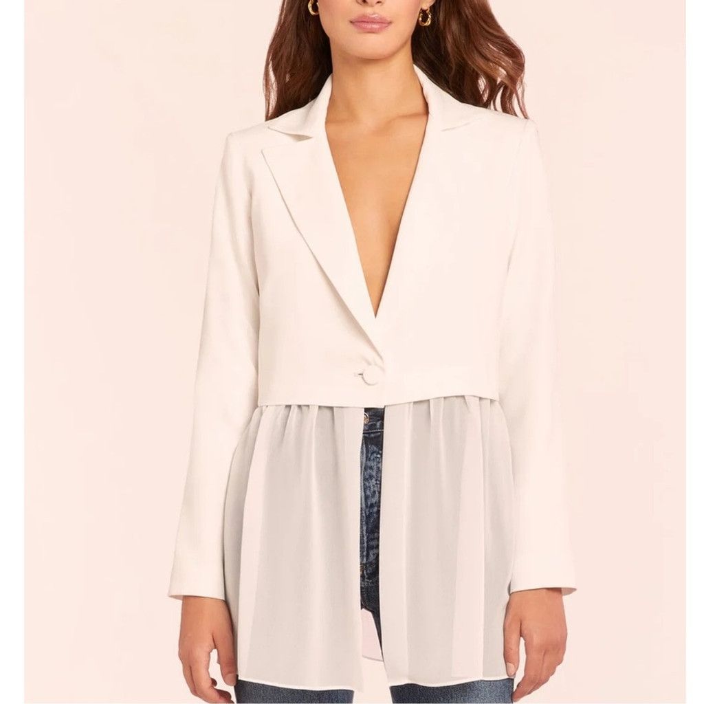 Amanda Uprichard Amanda Uprichard Jonas Blazer, Size: S Size XS / US 0-2 / IT 36-38 - 2 Thumbnail