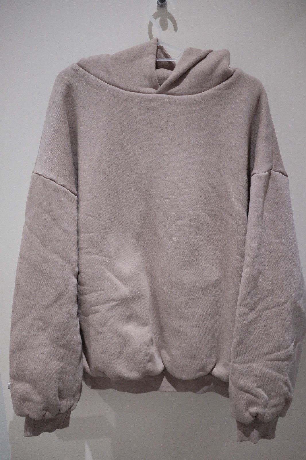 Velour Vintage Taupe Double Hoodie Size US XL / EU 56 / 4 - 1 Thumbnail