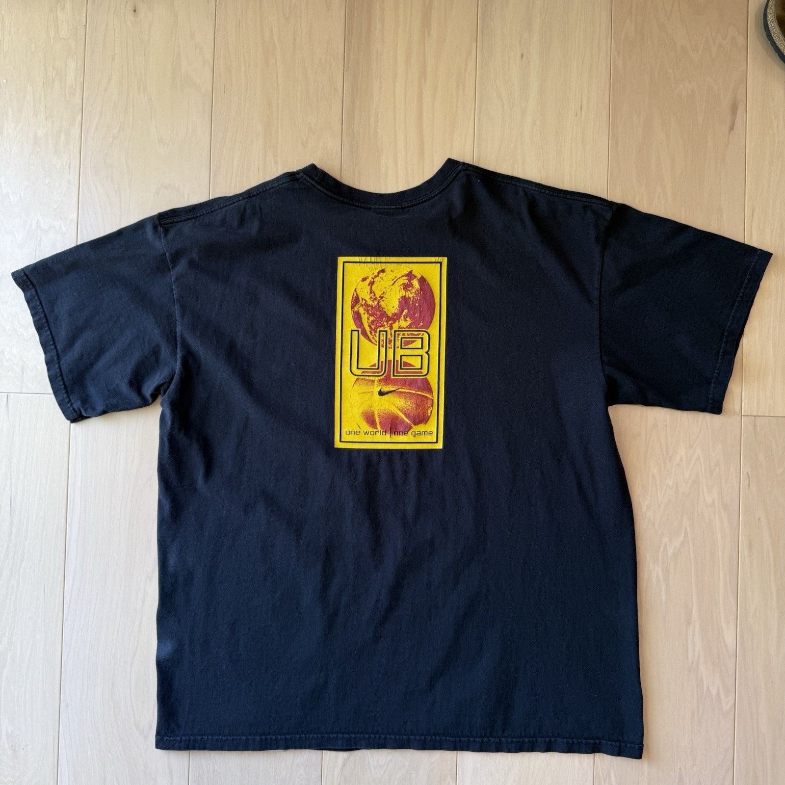Nike × Vintage Vintage Nike United Ballers Shirt XL Black Y2K Basketball Size US XL / EU 56 / 4 - 6 Thumbnail