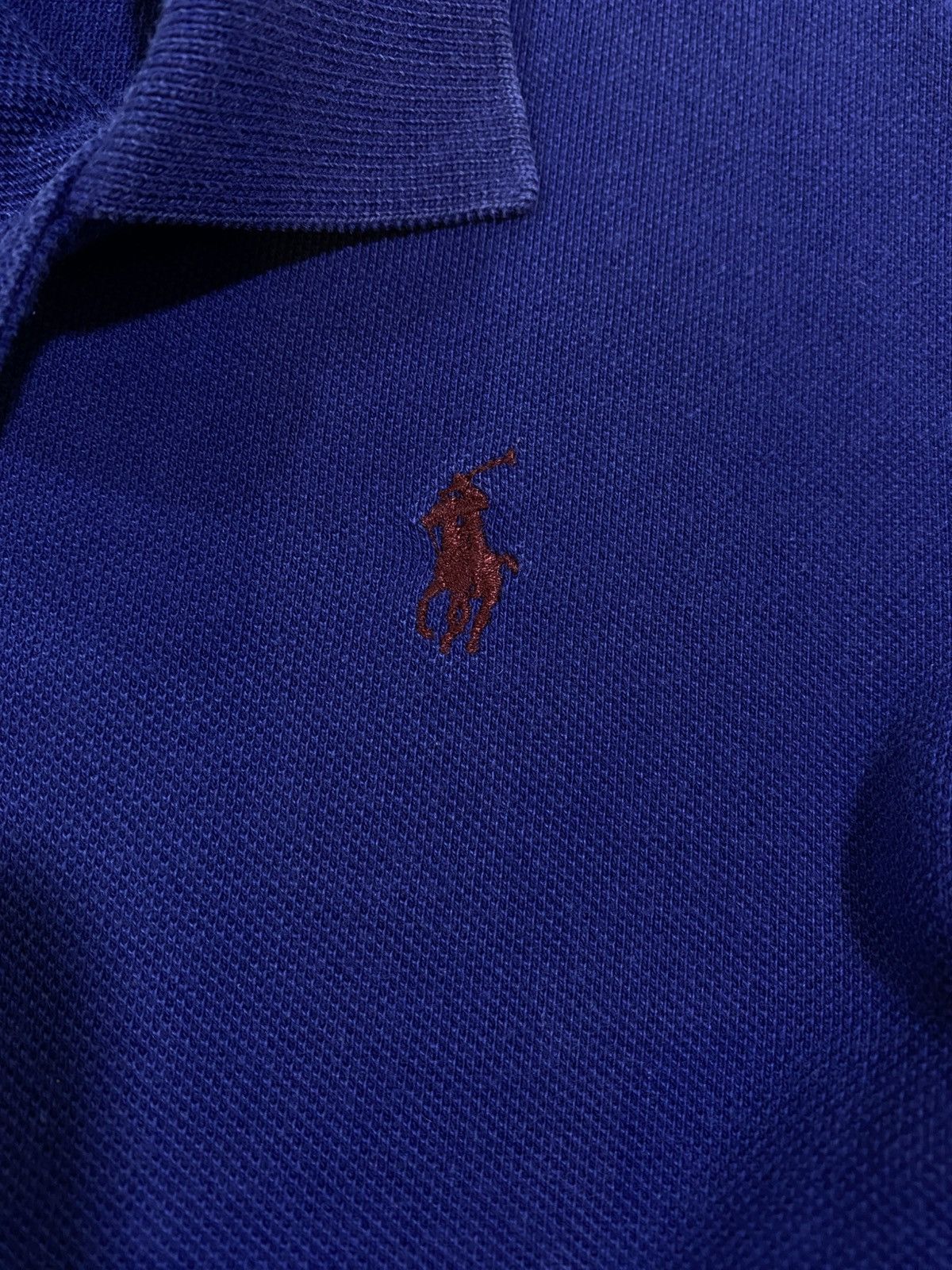 Polo Ralph Lauren Vintage Polo Ralph Lauren Long Sleeve Polo Shirt Size US XL / EU 56 / 4 - 4 Thumbnail