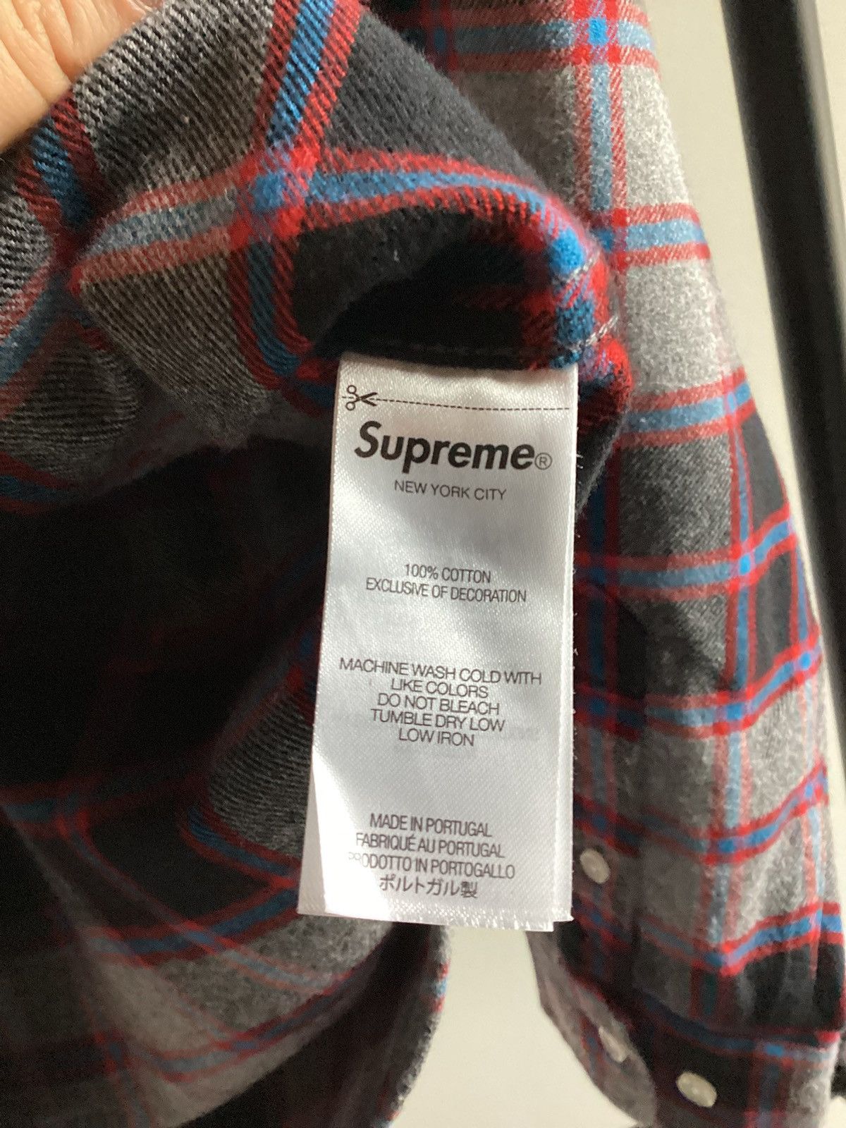 Supreme Supreme Plaid Flannel Size US S / EU 44-46 / 1 - 4 Thumbnail