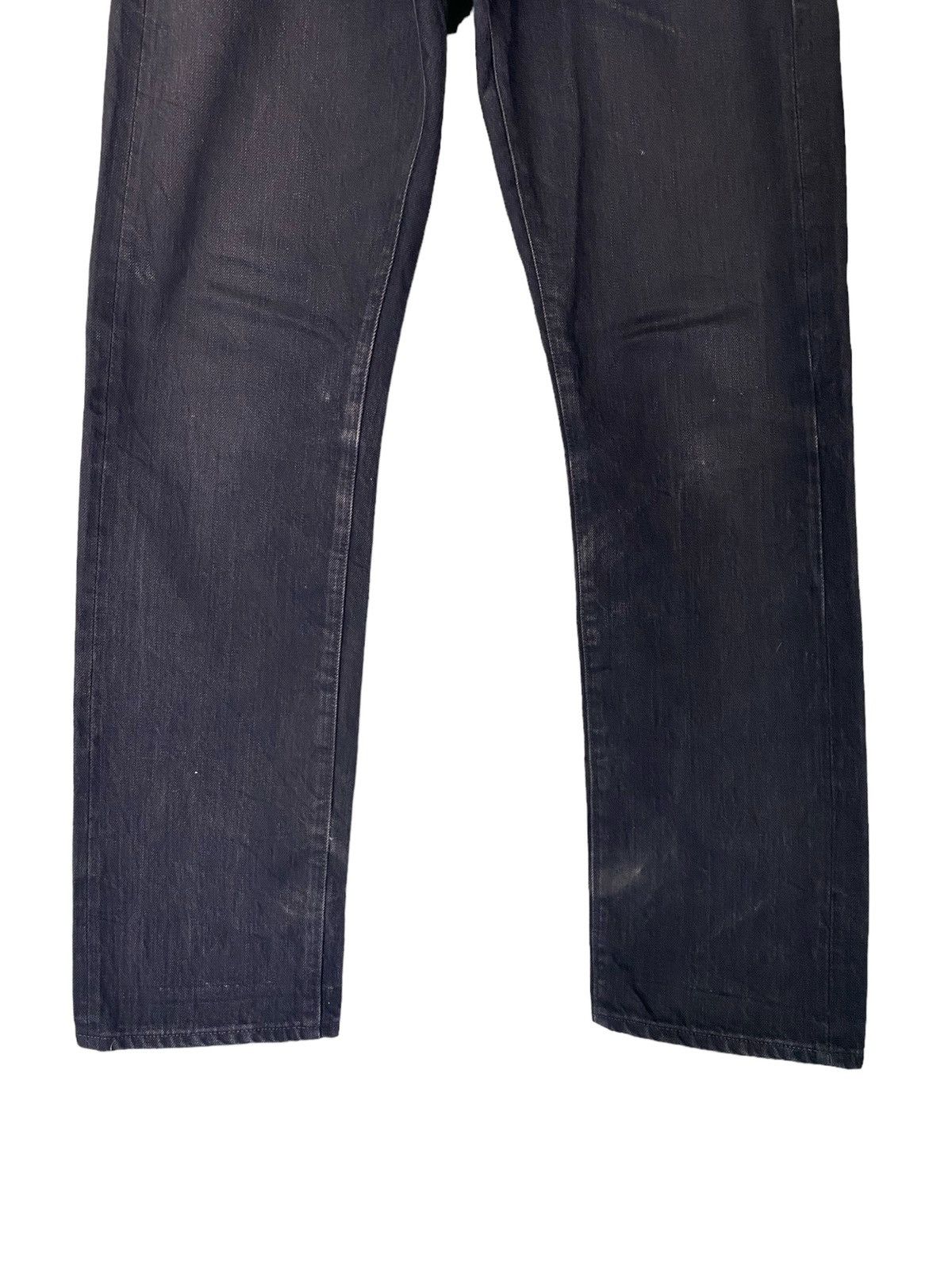 Designer The Evilact Redline Black Denim Jeans W32” Size US 32 / EU 48 - 3 Thumbnail