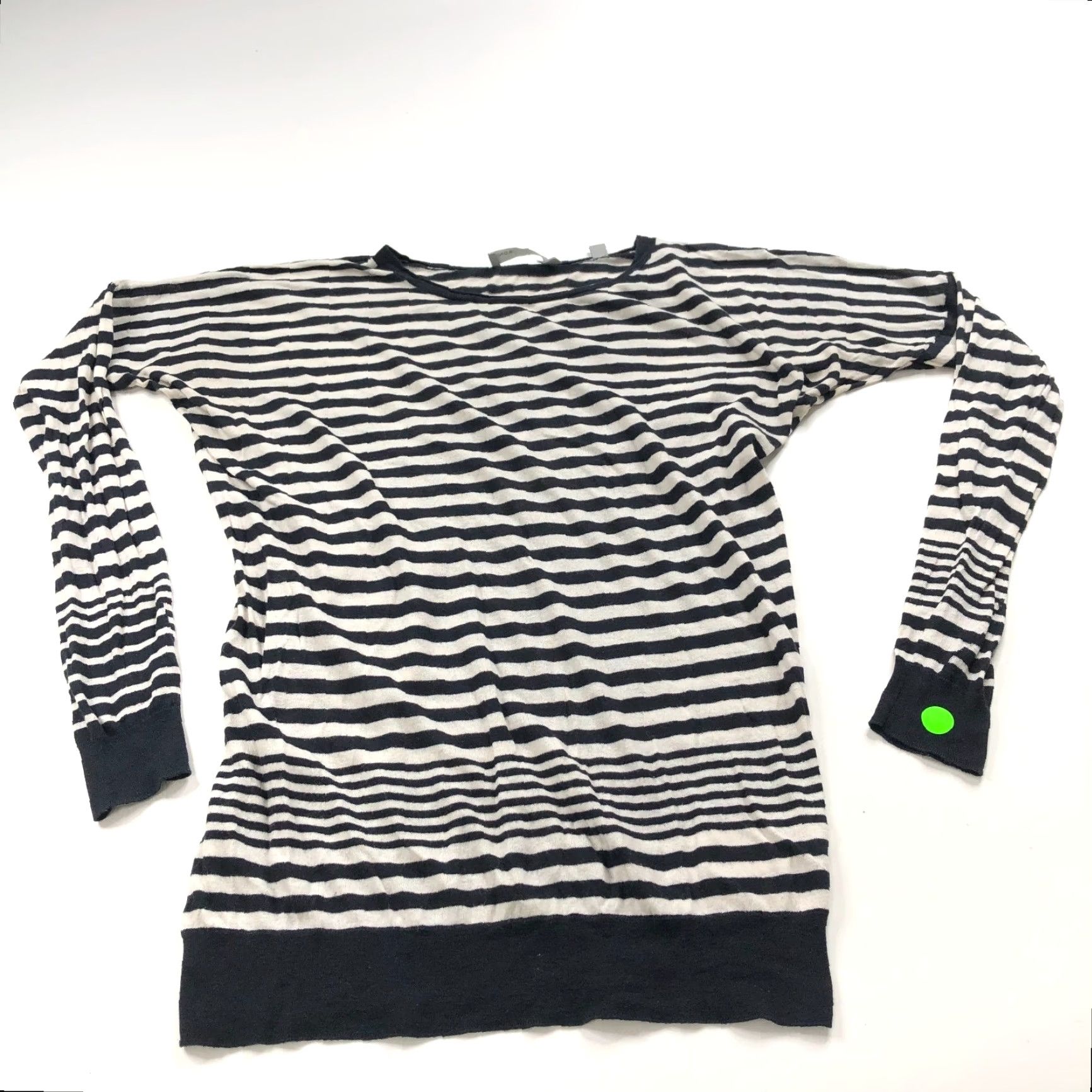 Vince Vince Small Drop Shoulder Womens Pullover Top Long Sleeve Blue PLS READ FADED Size S / US 4 / IT 40 - 5 Thumbnail
