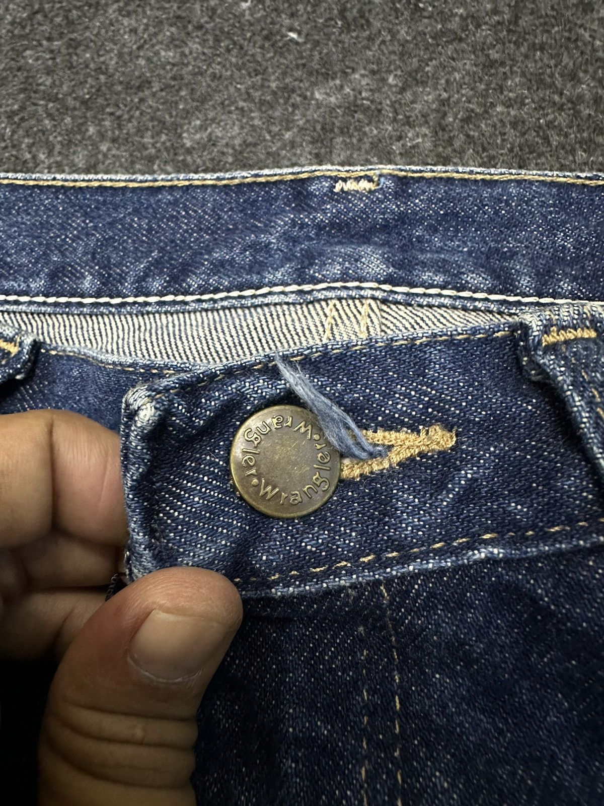 Hysteric Glamour Vintage 90s Wrangler Premium Baggy Denim 32x30 F43 Size US 32 / EU 48 - 8 Thumbnail