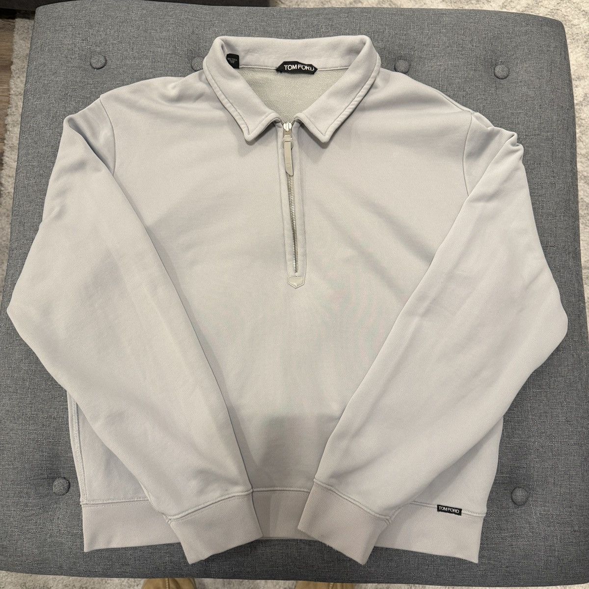 Tom Ford Tom Ford Quarter Zip Size US L / EU 52-54 / 3 - 12 Thumbnail