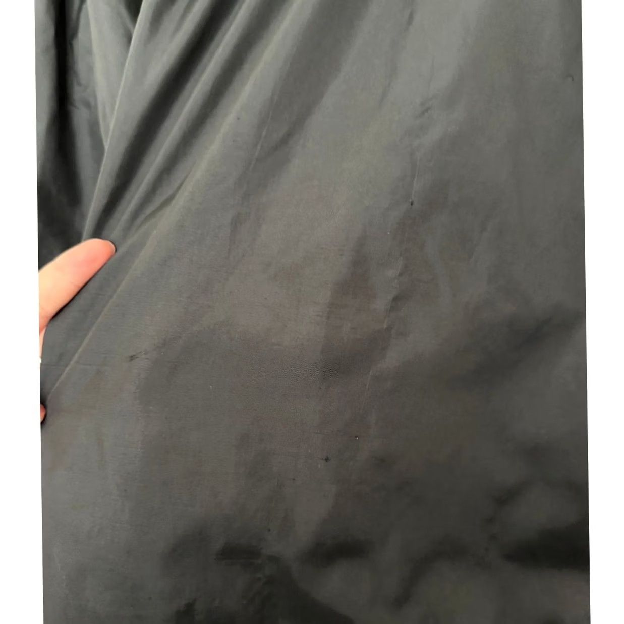 Nike VINTAGE Nike Track Pants Windbreaker Parachute Joggers Black XL Mens Size US 36 / EU 52 - 3 Thumbnail