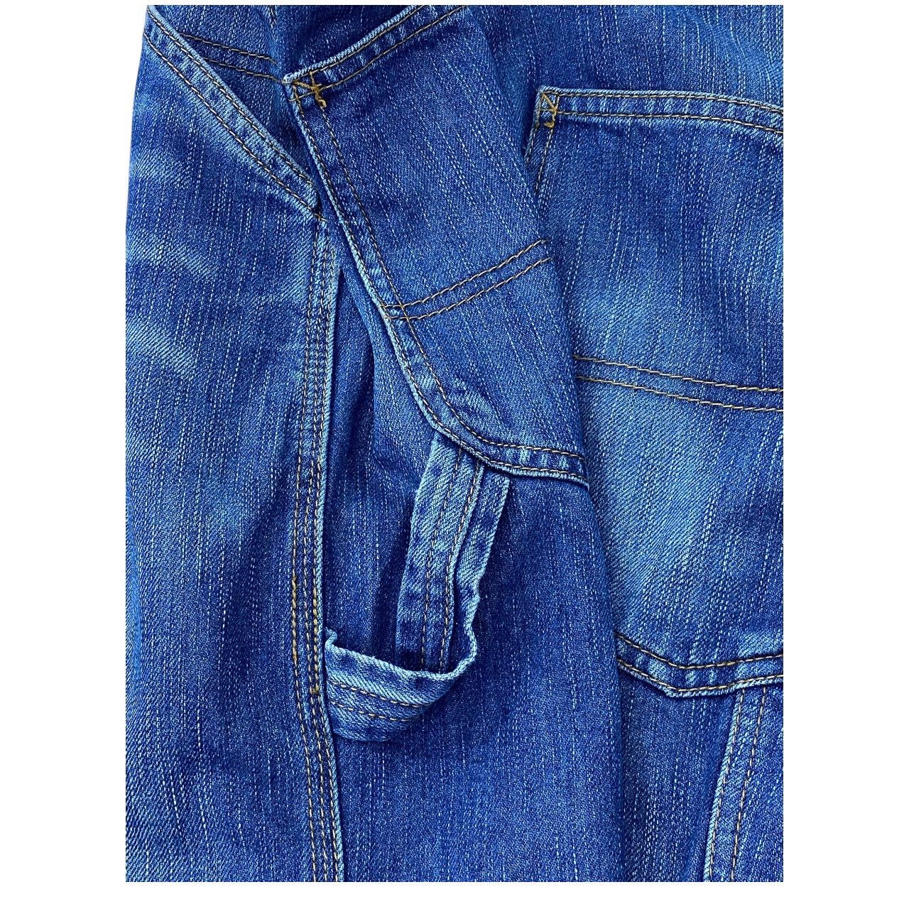 Polo Ralph Lauren Vintage Polo Laph Lauren 3 Quarter Blue Wash Carpenter Jeans Size US 33 - 4 Thumbnail