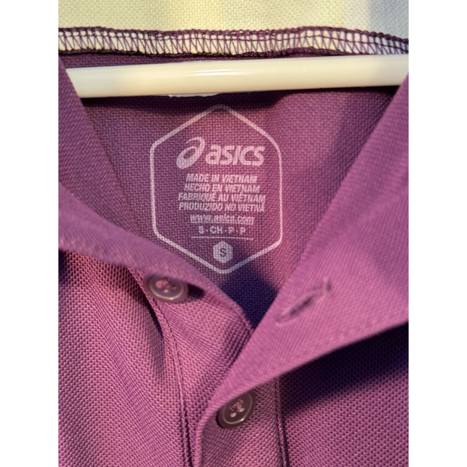Asics ASICS Purple World Athletics Championships Oregon 22 Polo Wo Size US S / EU 44-46 / 1 - 2 Thumbnail