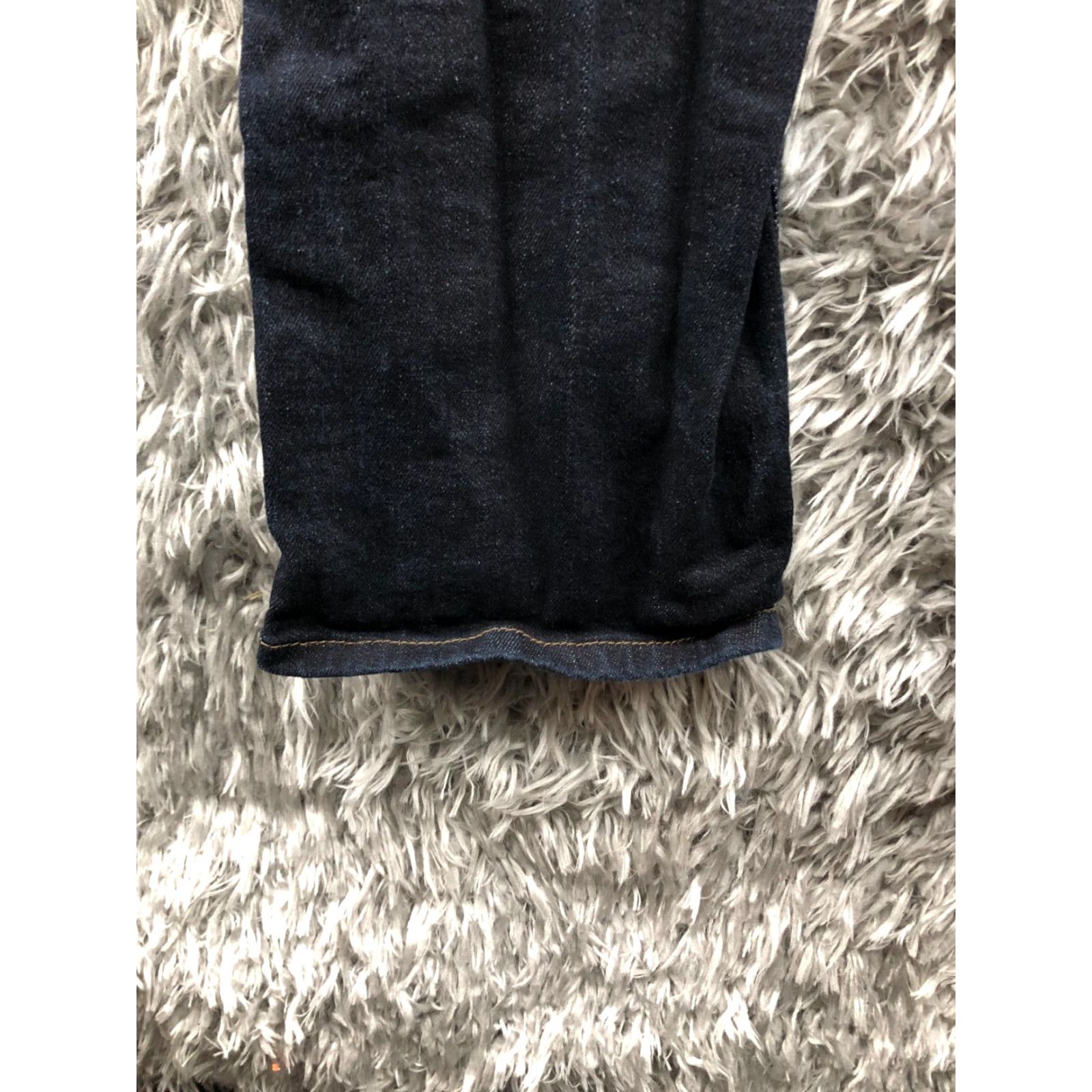 Rsq RSQ Slim Straight Jeans Mens 38x32 Dark Wash Blue Slim Modern American 5-Pocket Denim Cotton Blend Jeans RSQ Model Regular Size Type 38 Mens Blue Size US 38 / EU 54 - 7 Thumbnail