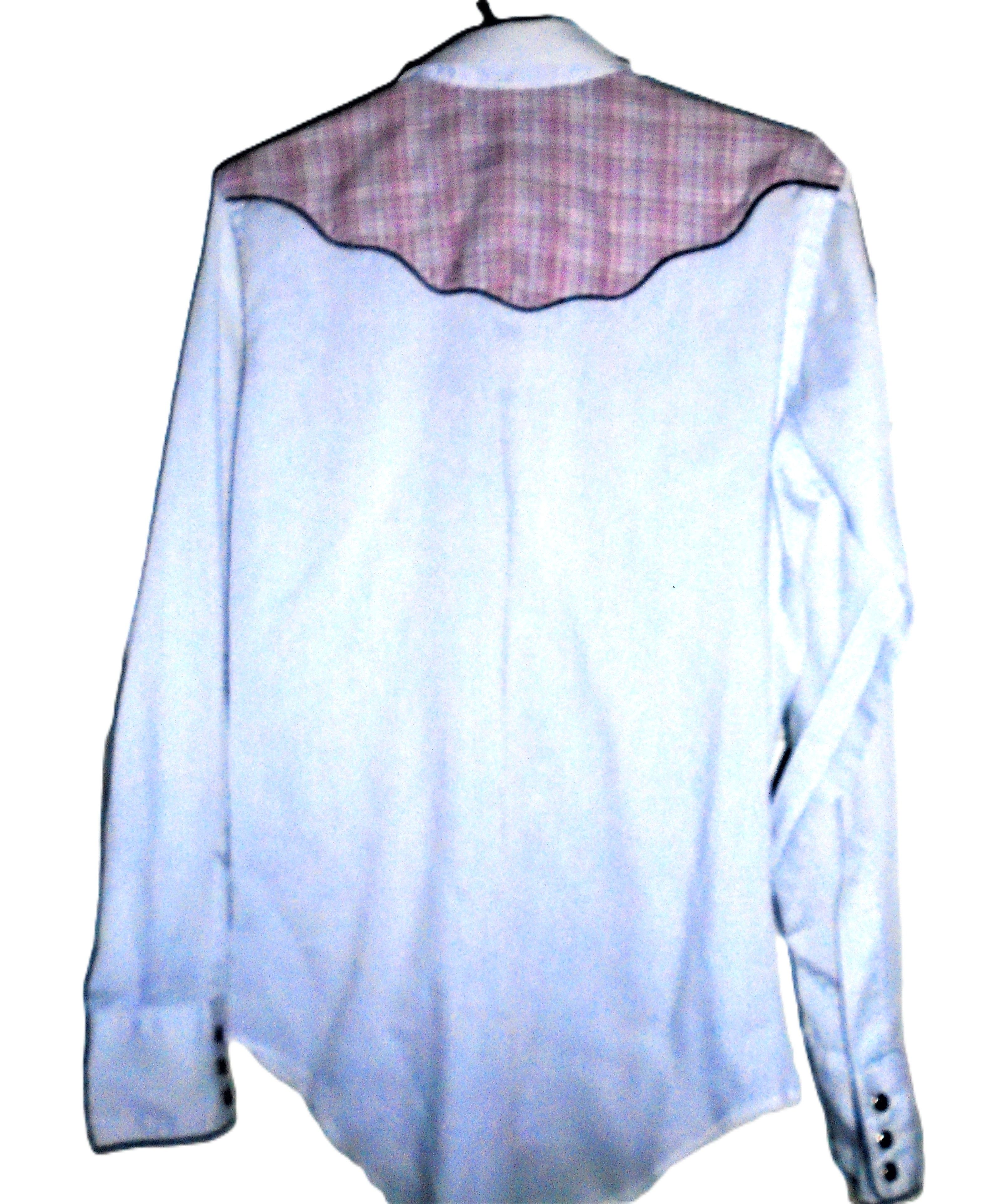 Wrangler Vintage Wrangler Light Blue Cowboy Shirt M Size US M / EU 48-50 / 2 - 4 Thumbnail