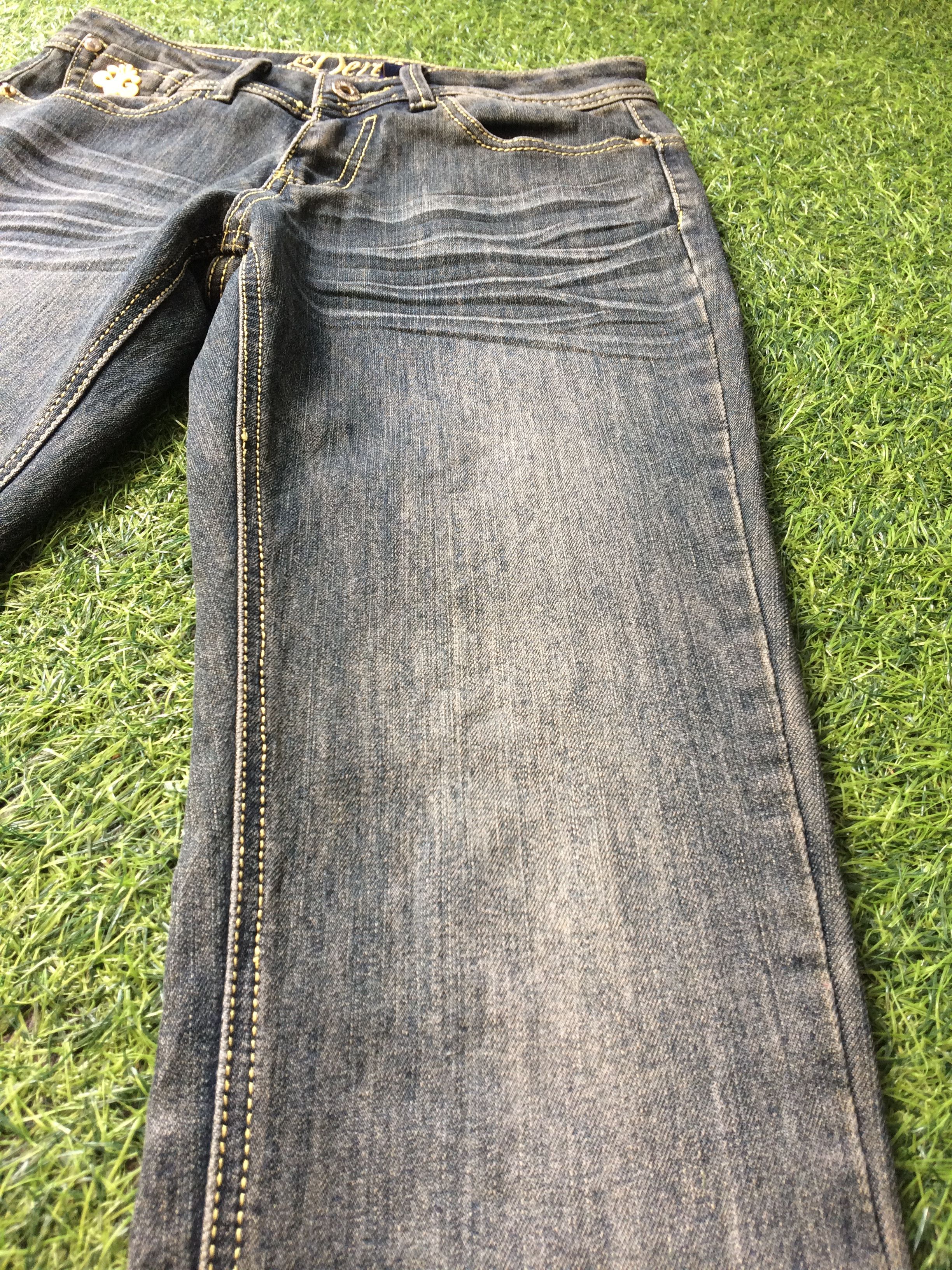 Designer Japanese Low Rise Skinny Jeans D-424 Size 26" / US 2 / IT 38 - 6 Thumbnail