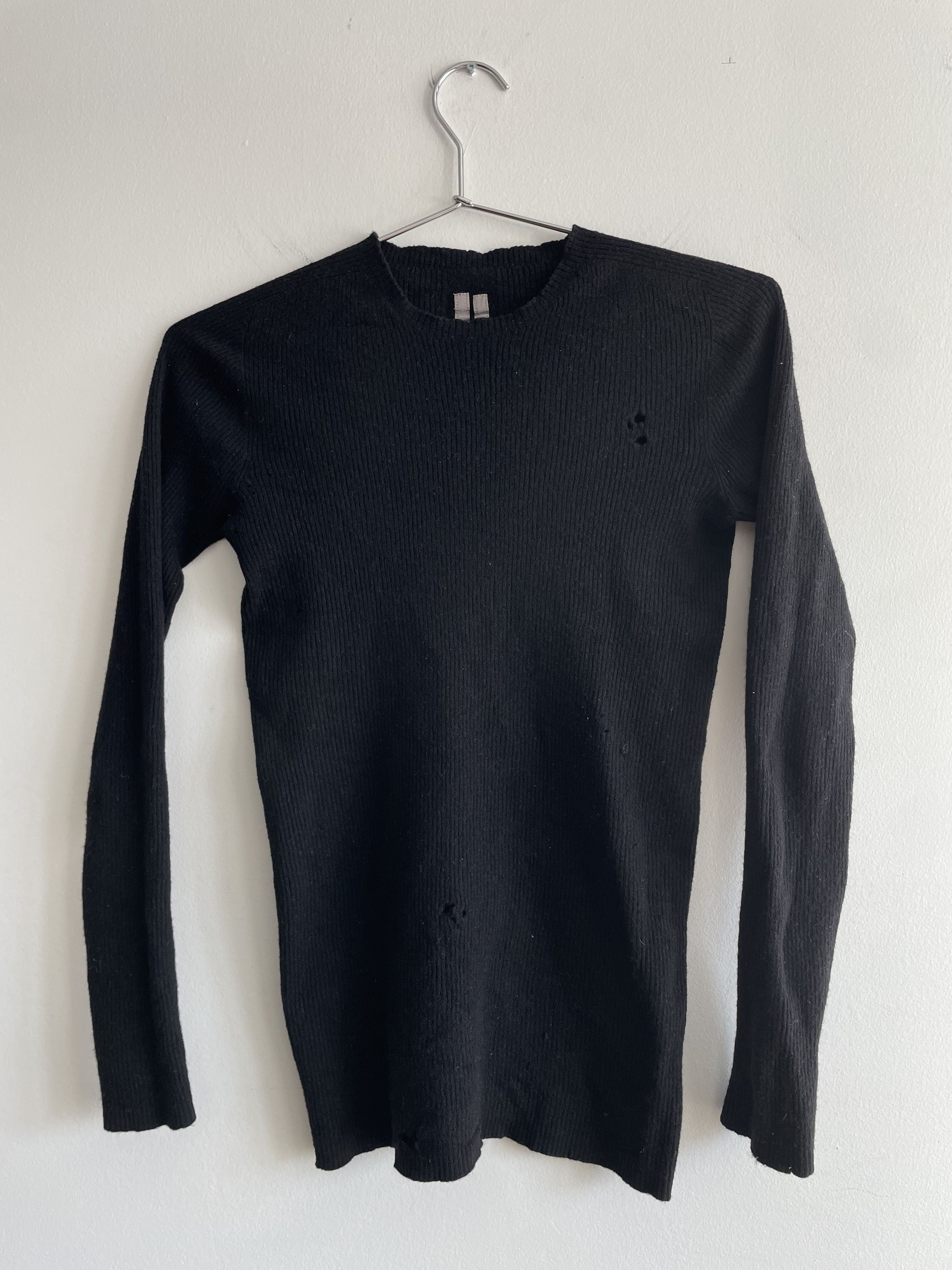 Rick Owens Ribbed Sweater