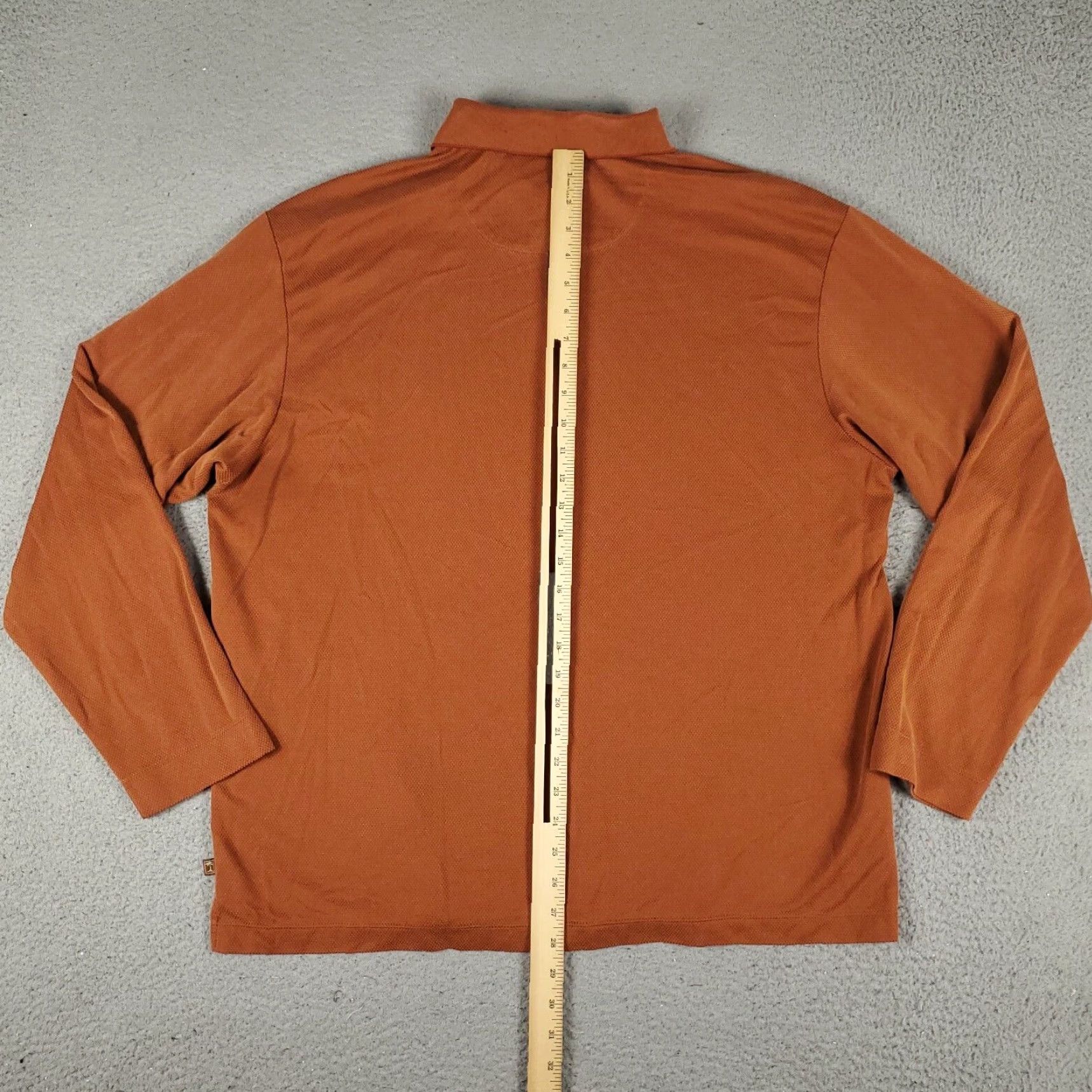 Tommy Bahama Tommy Bahama Polo Shirt Mens XL Orange Long Sleeve Casual Activewear Size US XL / EU 56 / 4 - 5 Thumbnail