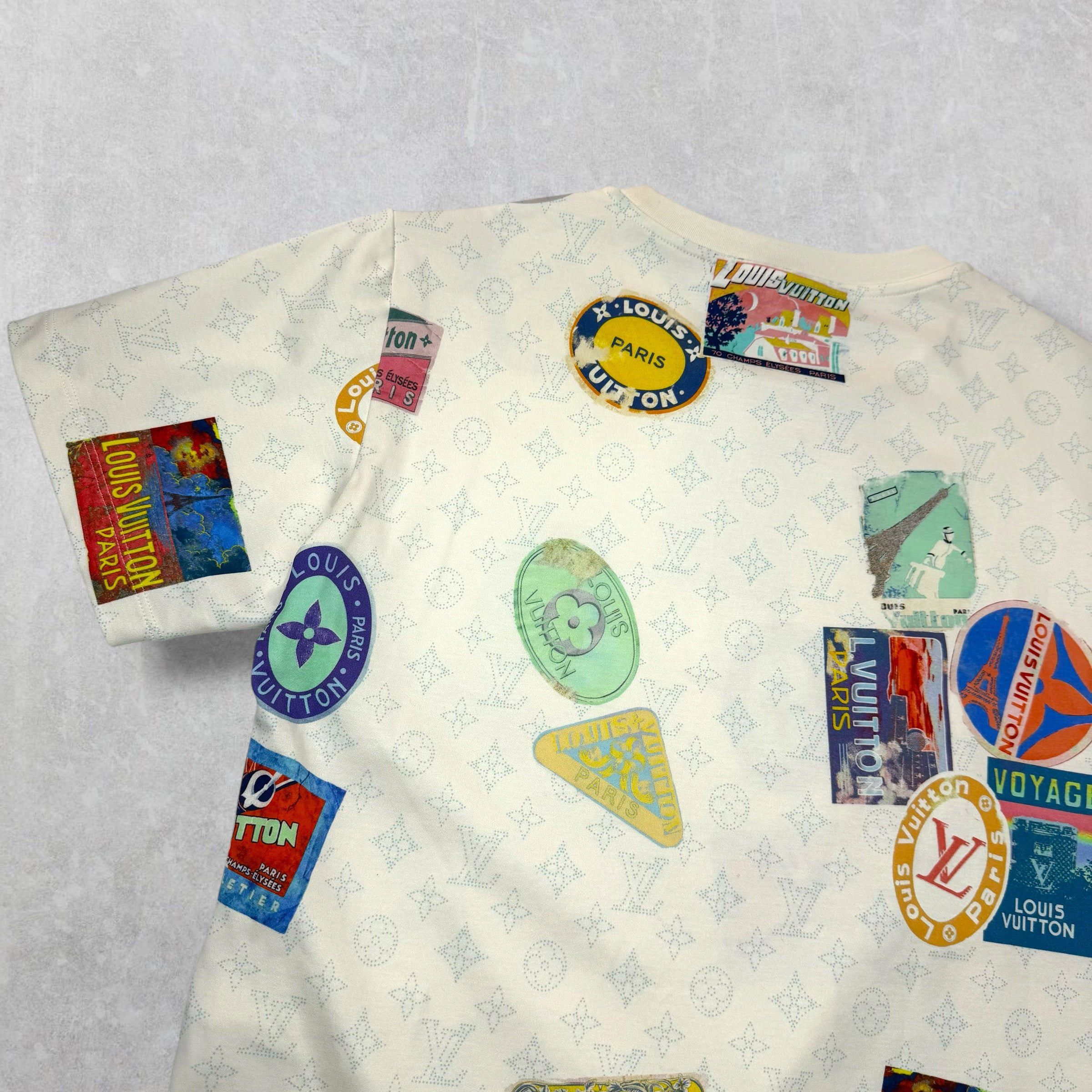 Louis Vuitton Louis Vuitton Mahina Patch Tee M Size M / US 6-8 / IT 42-44 - 4 Thumbnail
